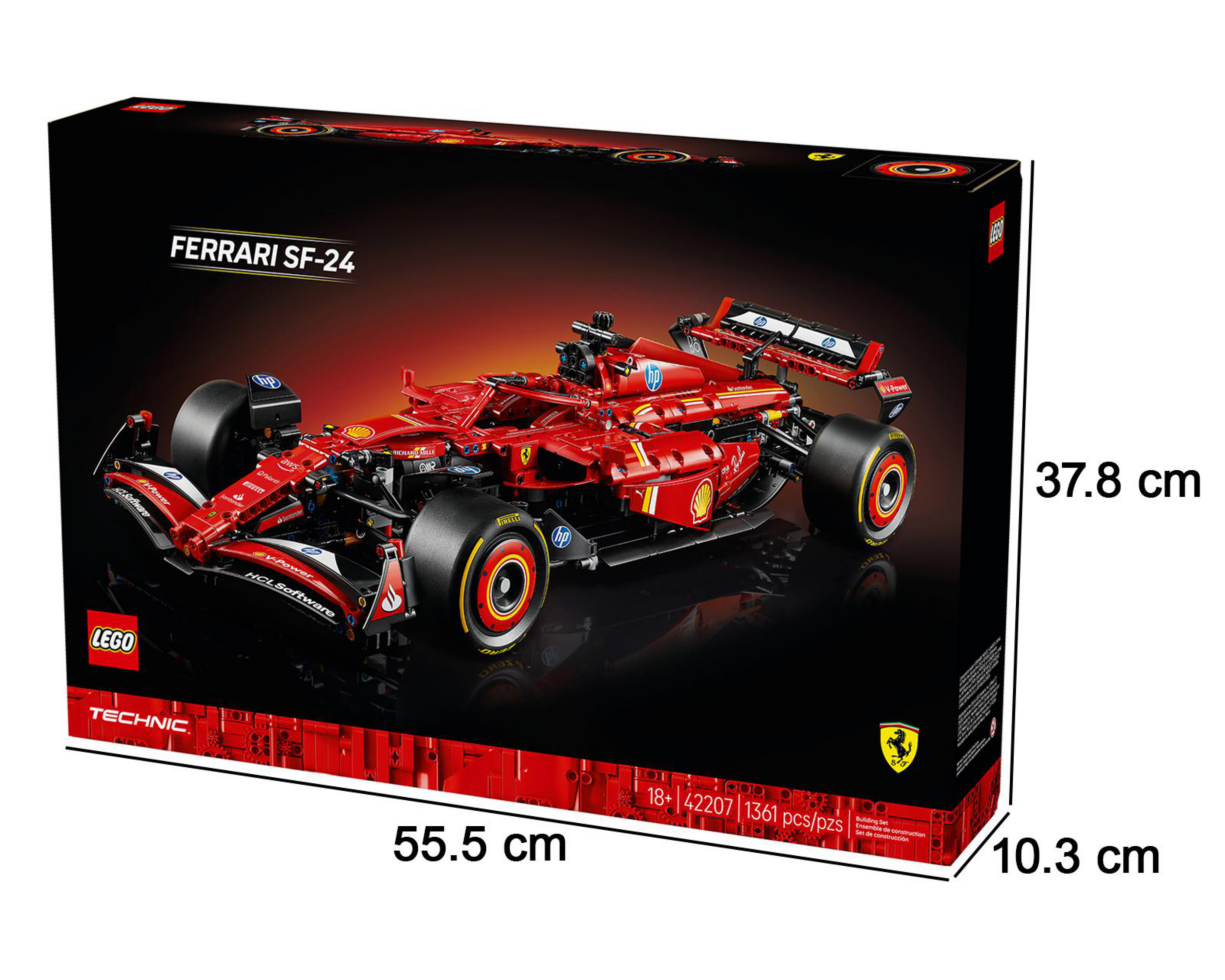 Foto 6 pulgar | LEGO Technic: Coche Ferrari SF-24 F1