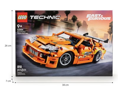 Foto 10 | LEGO Rápido y Furioso Toyota Supra MK4