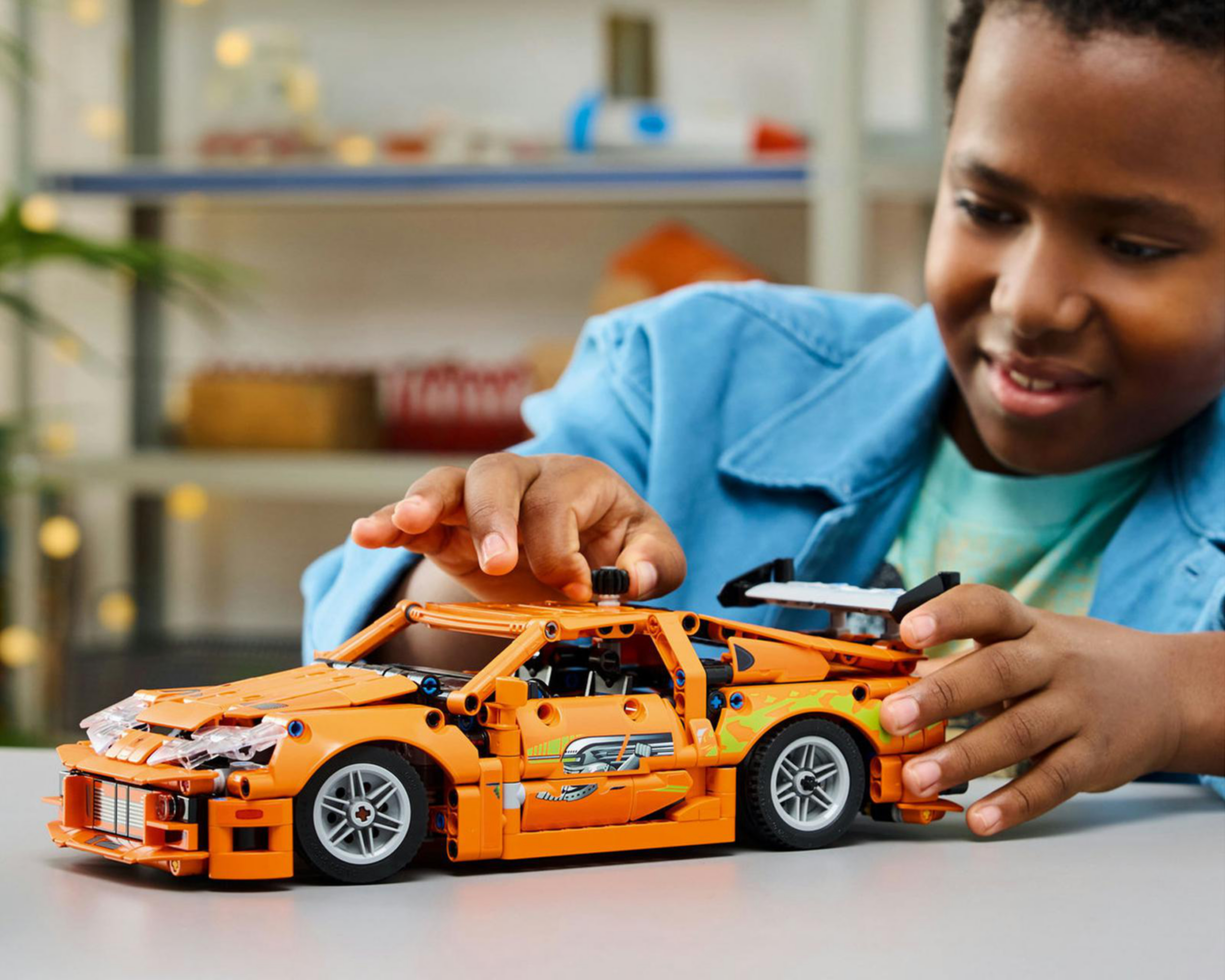Foto 5 | LEGO Rápido y Furioso Toyota Supra MK4