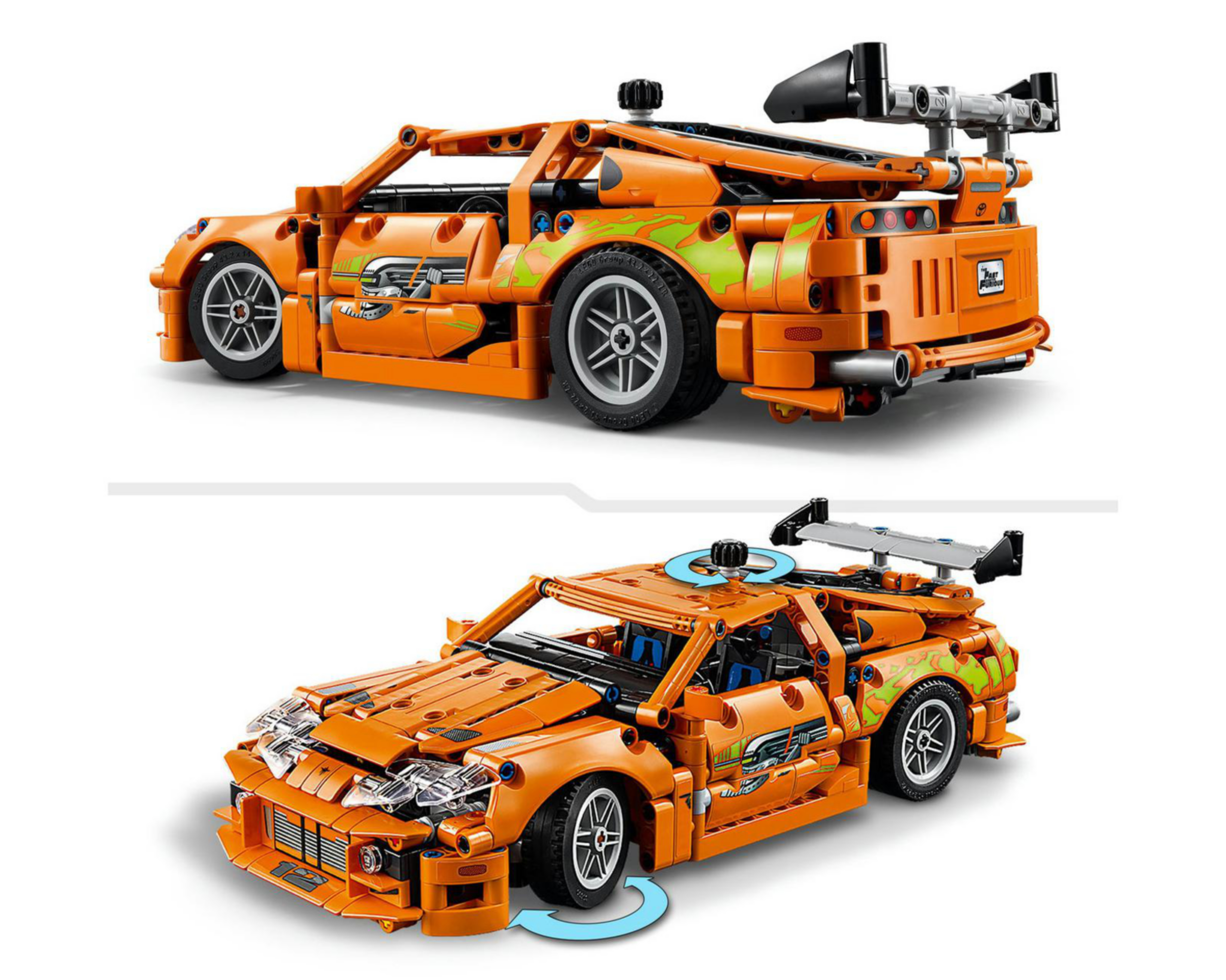 Foto 8 pulgar | LEGO Rápido y Furioso Toyota Supra MK4