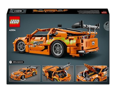 Foto 9 | LEGO Rápido y Furioso Toyota Supra MK4