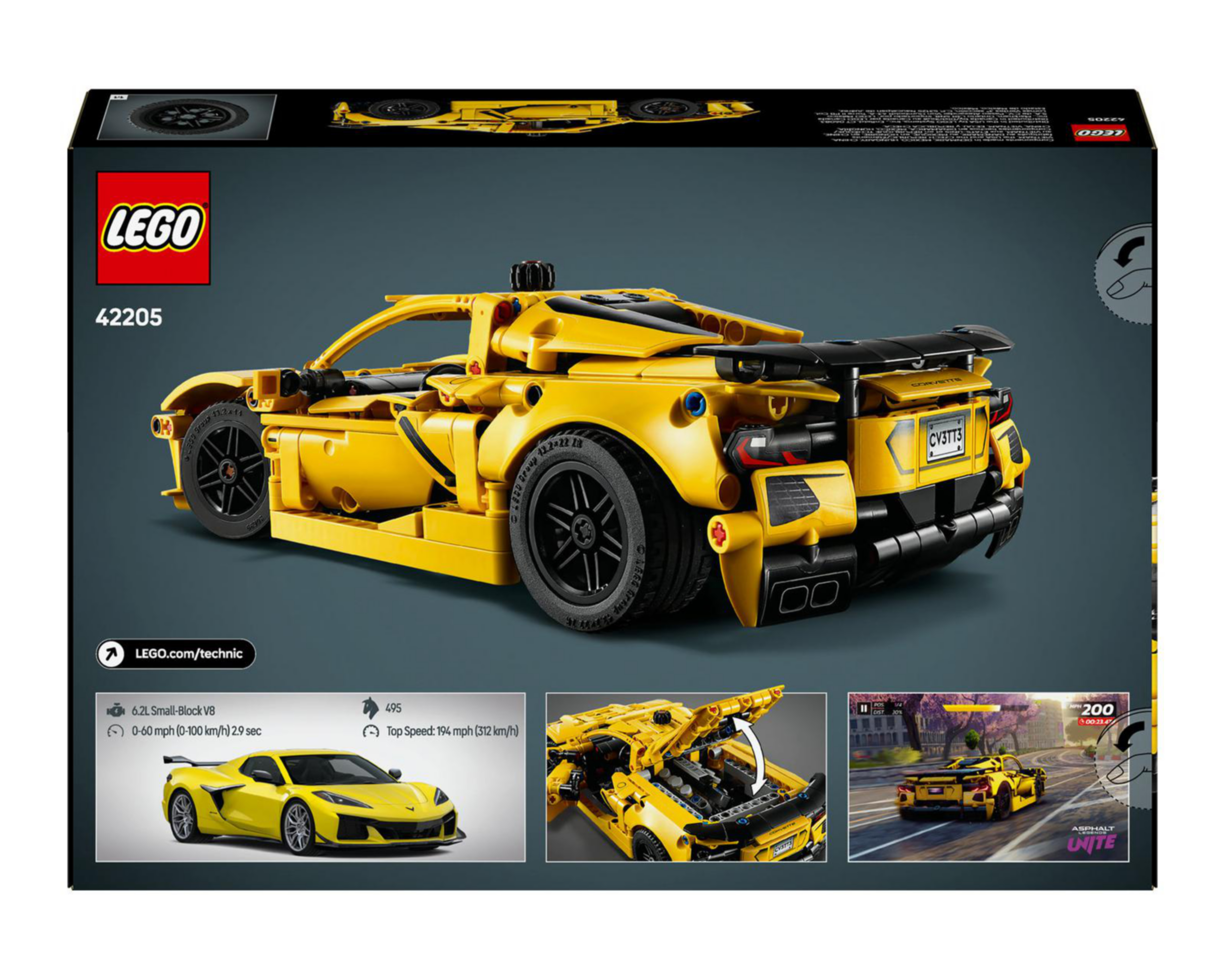 Foto 10 pulgar | LEGO Technic: Chevrolet Corvette Stingray