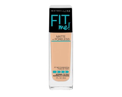 Foto 1 | Base de Maquillaje Maybelline Fit Me Matte + Poreless 128 Warm Nude 30 ml