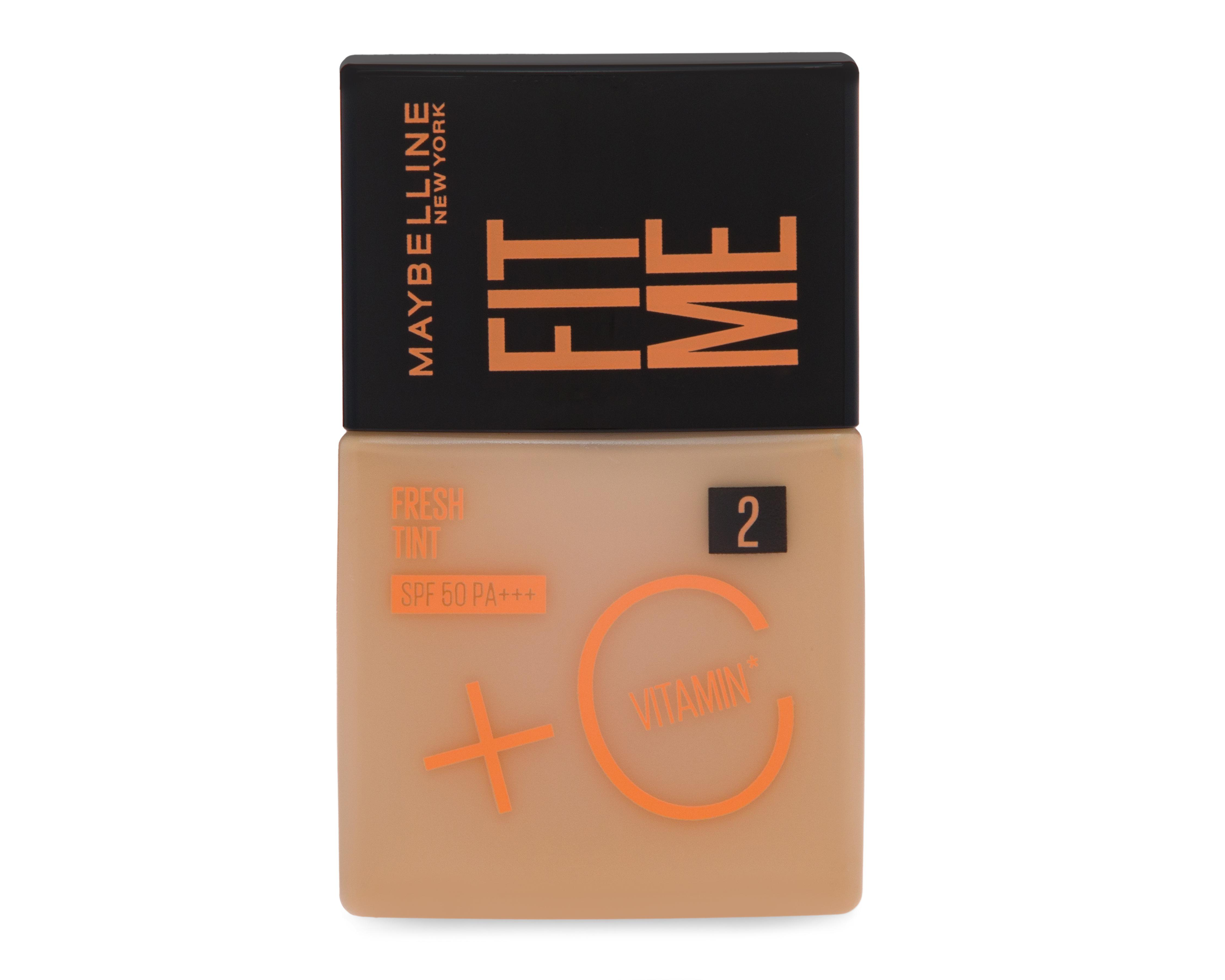 Base de Maquillaje Maybelline Fit Me Fresh Tint 02 SPF 50 PA 30 ml
