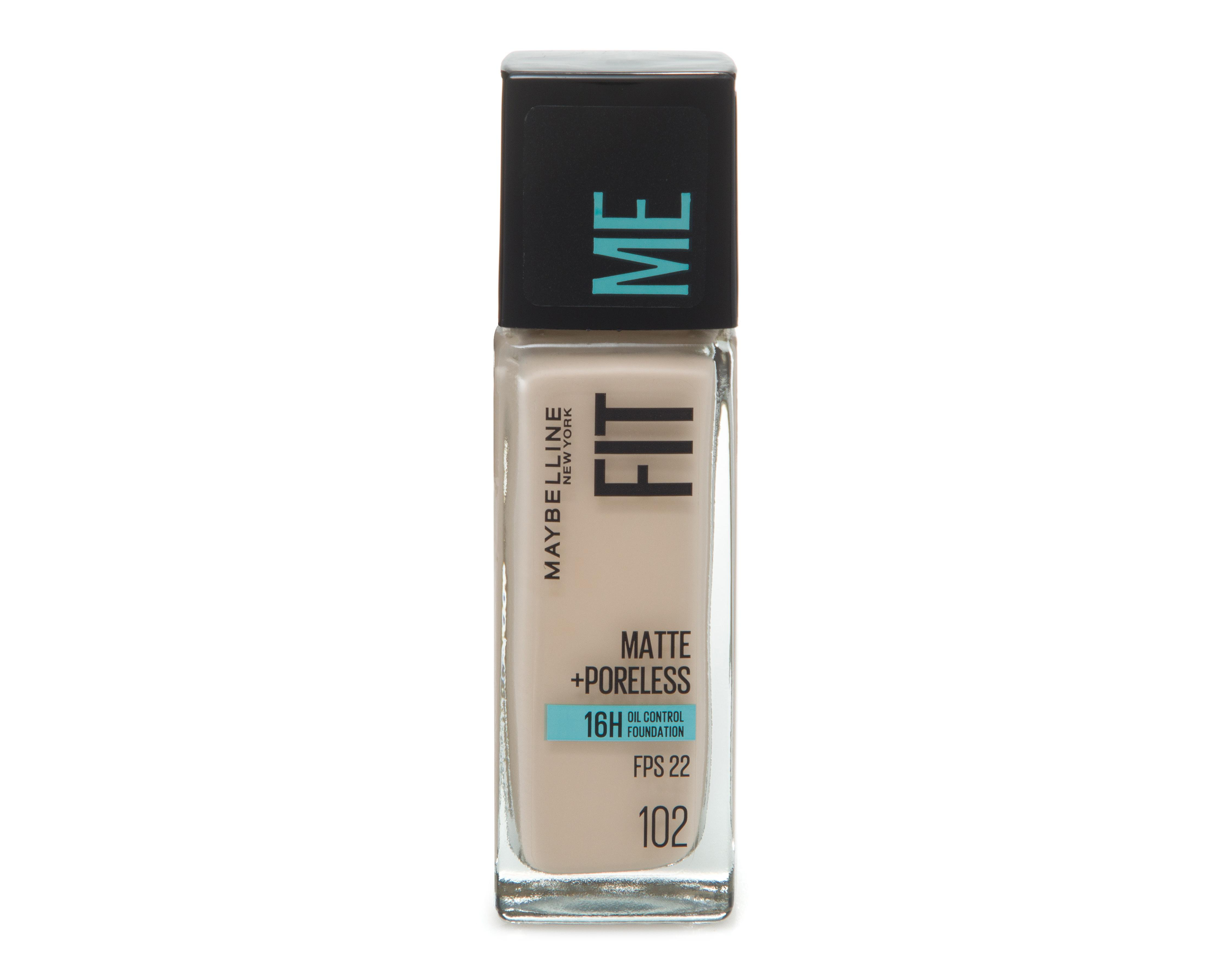 Foto 1 | Base de Maquillaje Maybelline Fit Me Matte + Poreless 102 Fair Porcelain