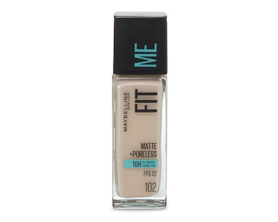 Foto 1 | Base de Maquillaje Maybelline Fit Me Matte + Poreless 102 Fair Porcelain