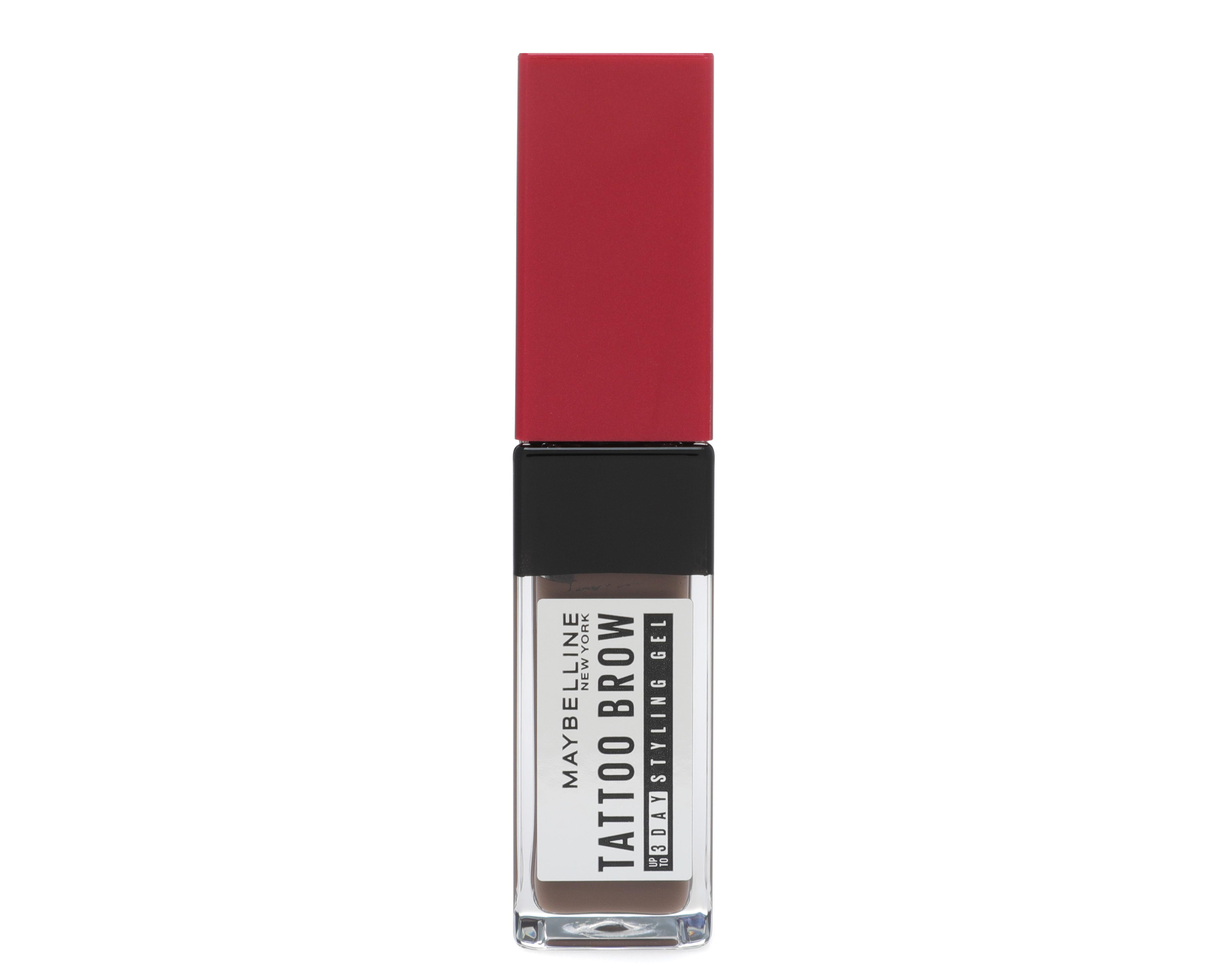Foto 4 pulgar | Estilizador de Cejas Maybelline Tattoo Brow Gel 3D Medium Brown 6 ml