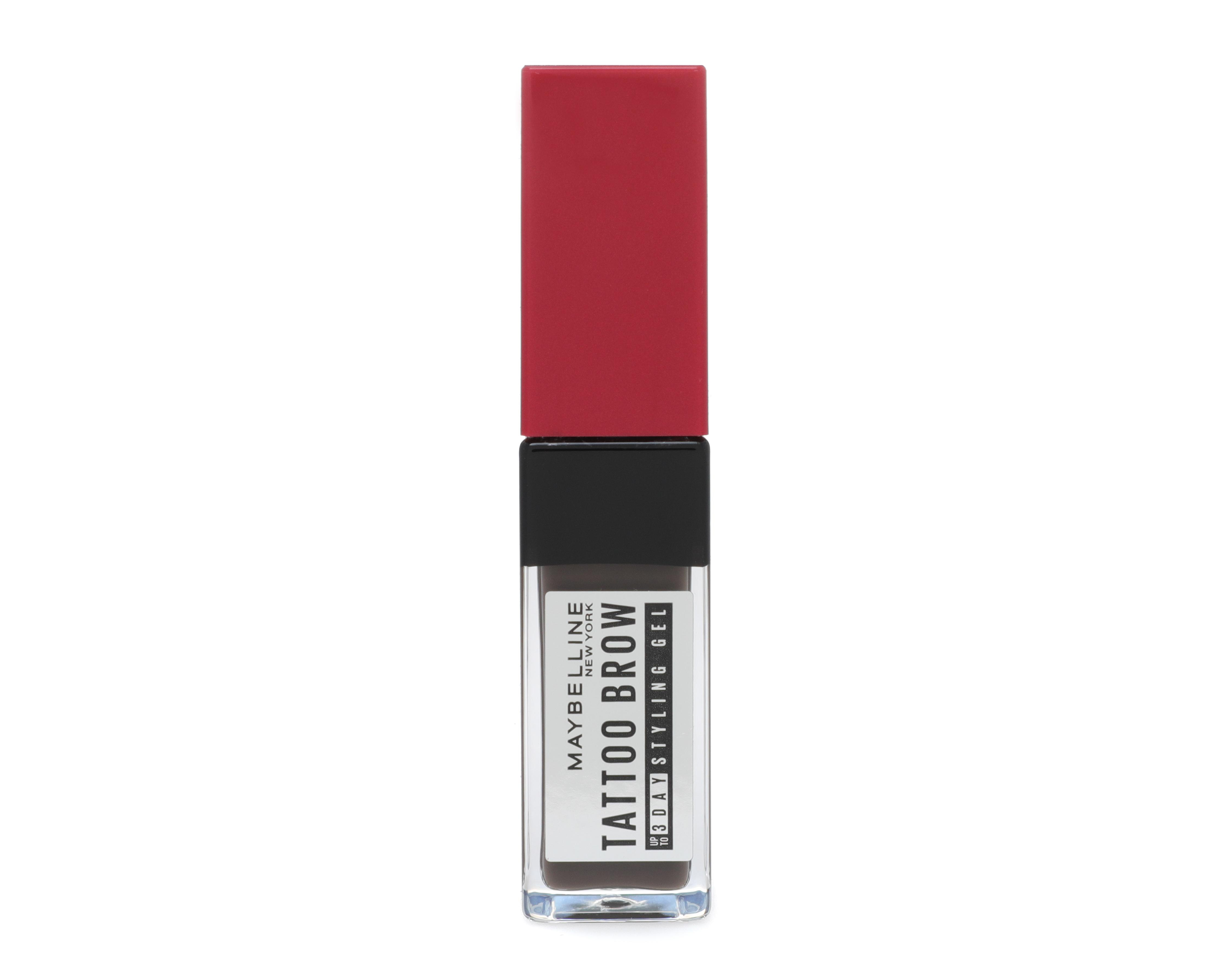 Foto 4 pulgar | Estilizador de Cejas Maybelline Tattoo Brow Gel 3D Deep Brown 6 ml