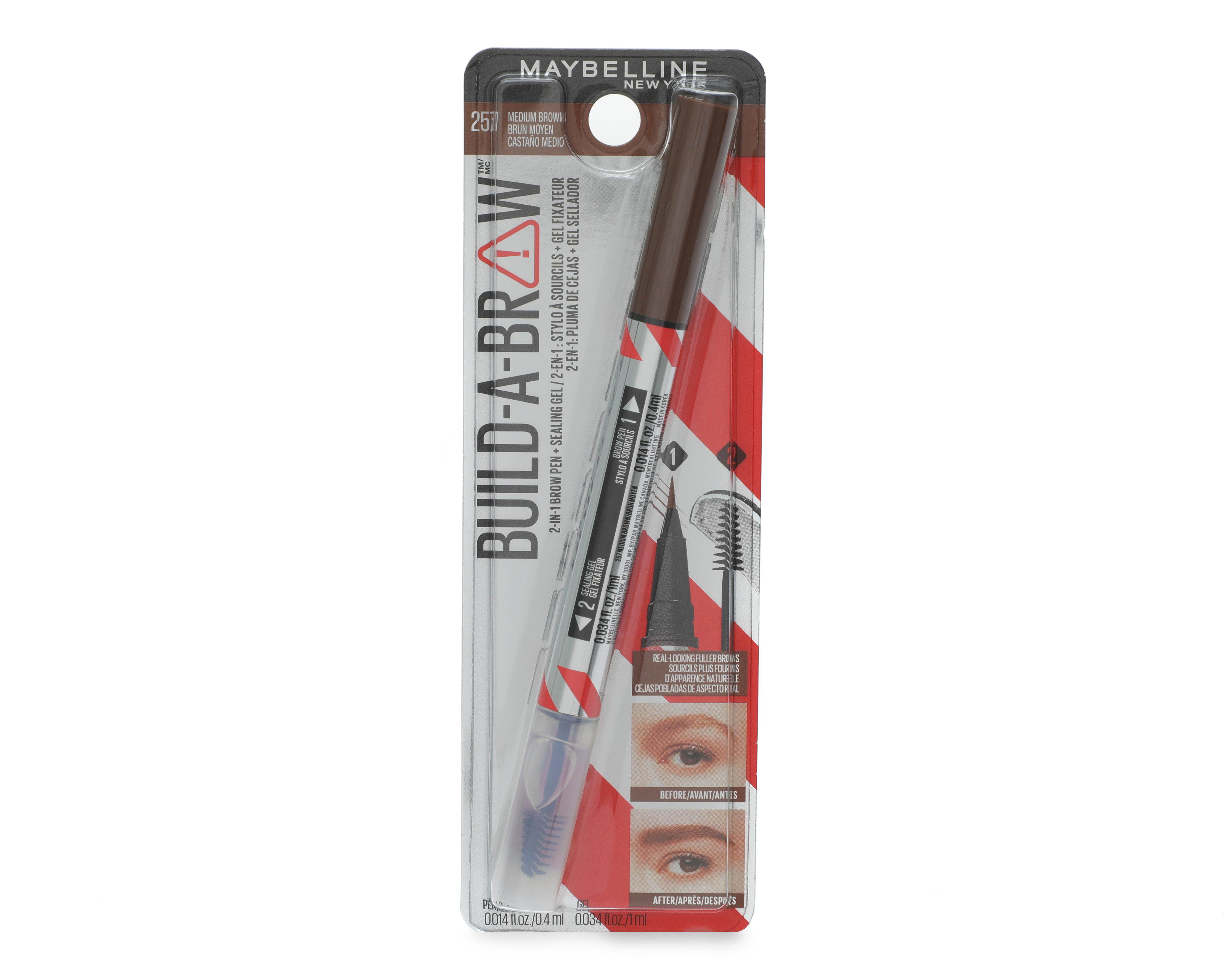 Foto 1 | Gel Fijador de Cejas Maybelline Build a Brow 257 Medium Brown 1.4 ml