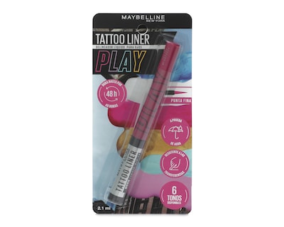 Foto 1 | Delineador para Ojos Maybelline Tattoo Liner Play Magenta 2.1 ml