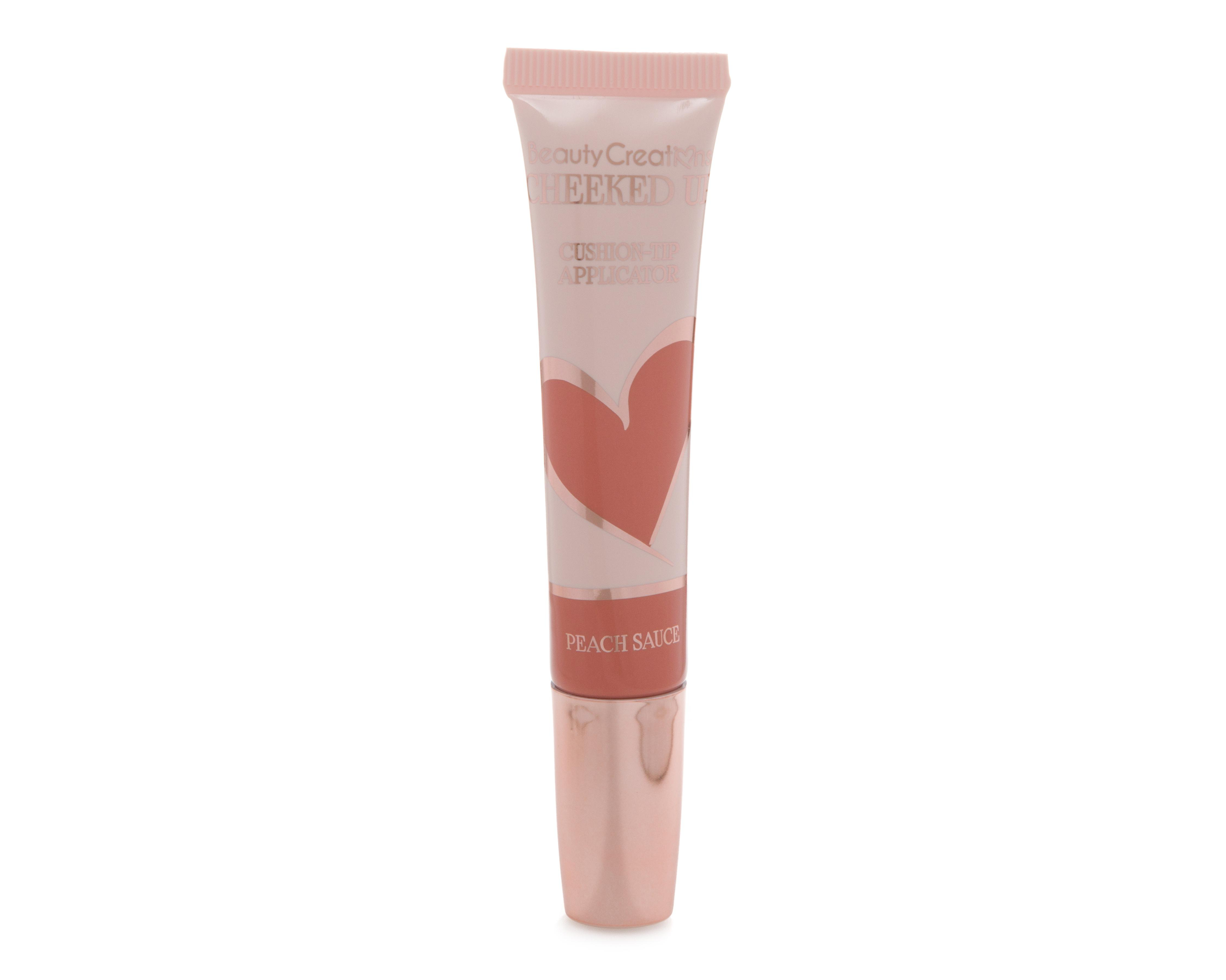 Foto 3 pulgar | Rubor Líquido Beauty Creations Cheeked Up Peach Sauce
