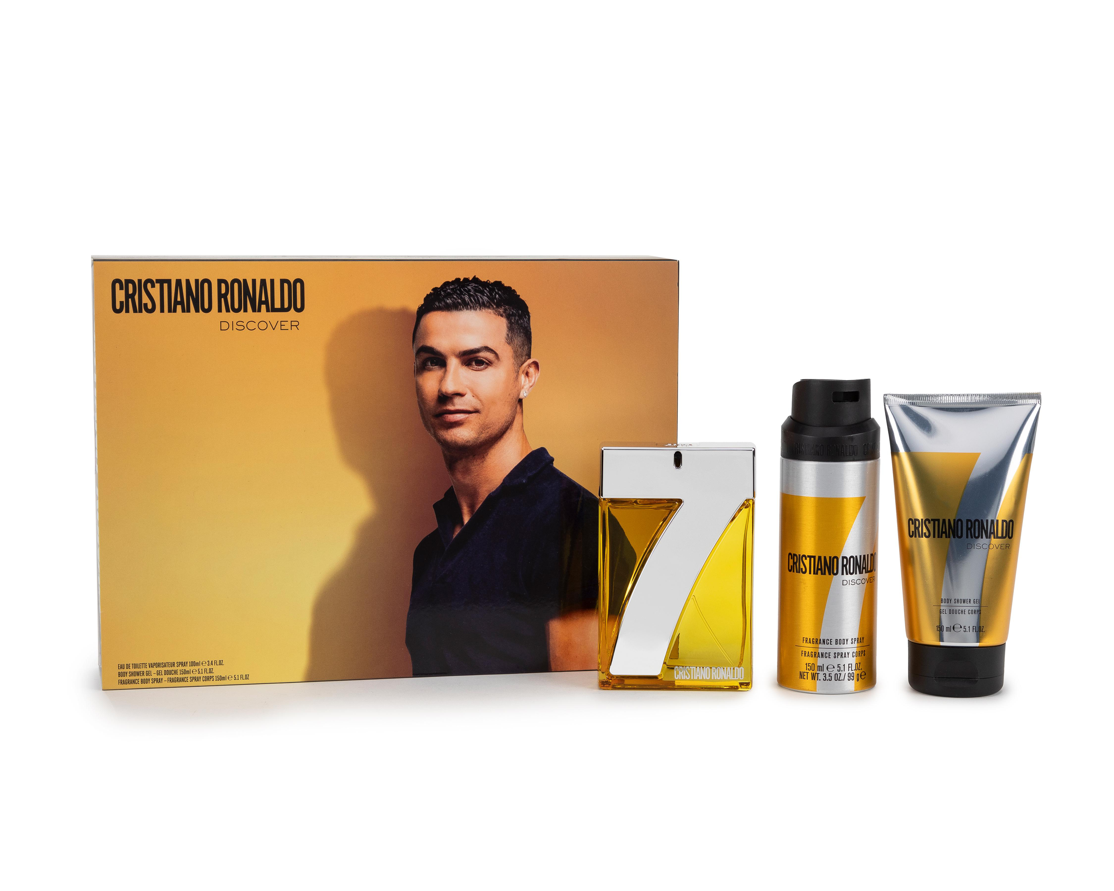 Foto 2 pulgar | Estuche para Hombre Cristiano Ronaldo CR7 Discover 3 Piezas