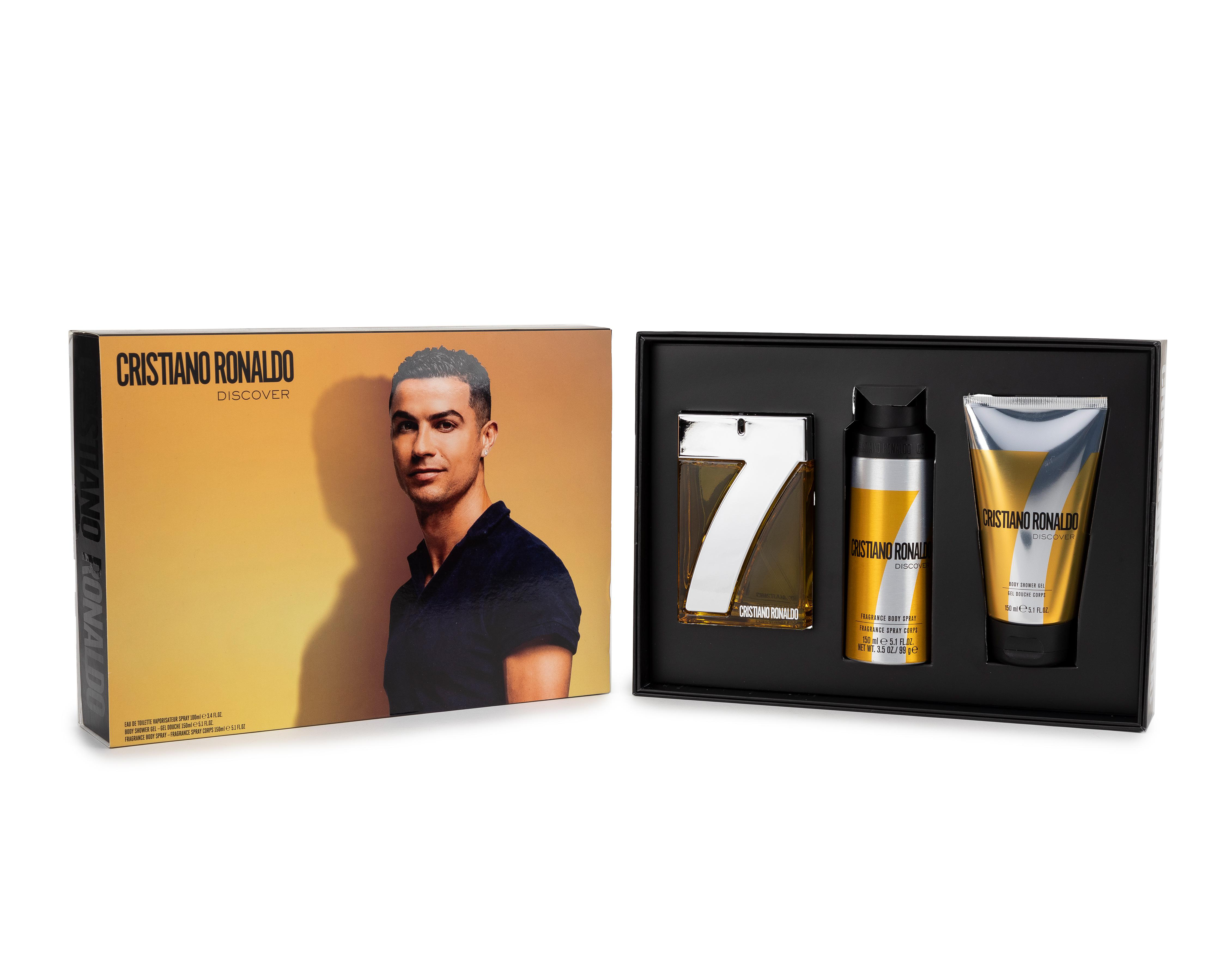 Foto 5 pulgar | Estuche para Hombre Cristiano Ronaldo CR7 Discover 3 Piezas