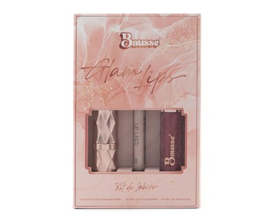 Foto 1 | Kit de Maquillaje para Labios Báusse Glam Lips 3 Piezas