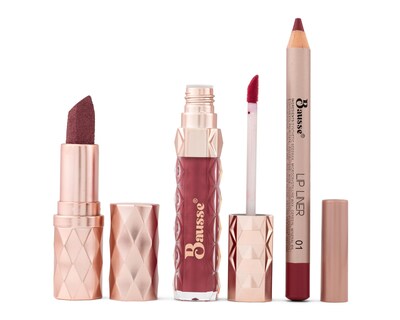 Foto 3 | Kit de Maquillaje para Labios Báusse Glam Lips 3 Piezas
