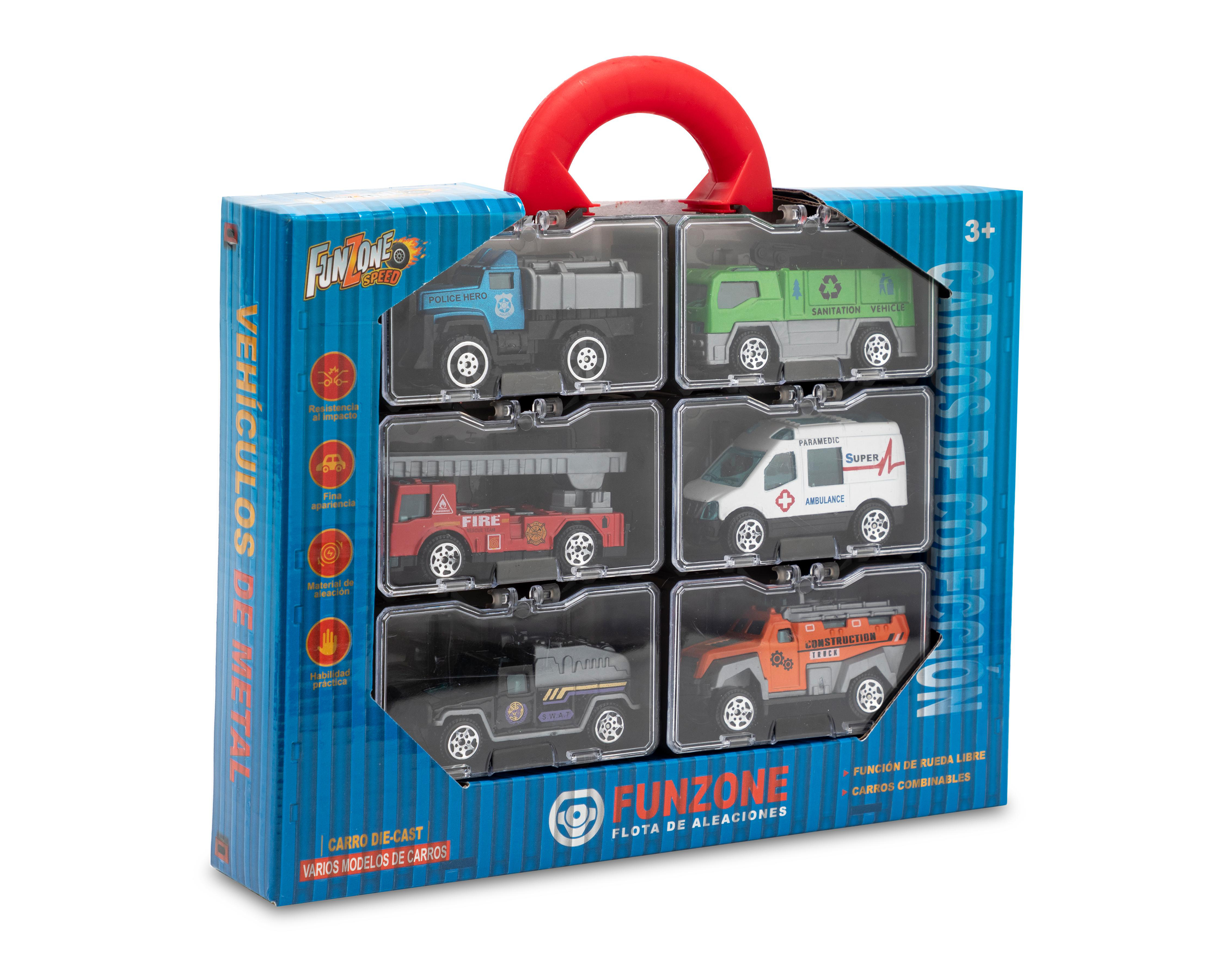 Foto 4 | Carros Funzone Speed 6 Piezas