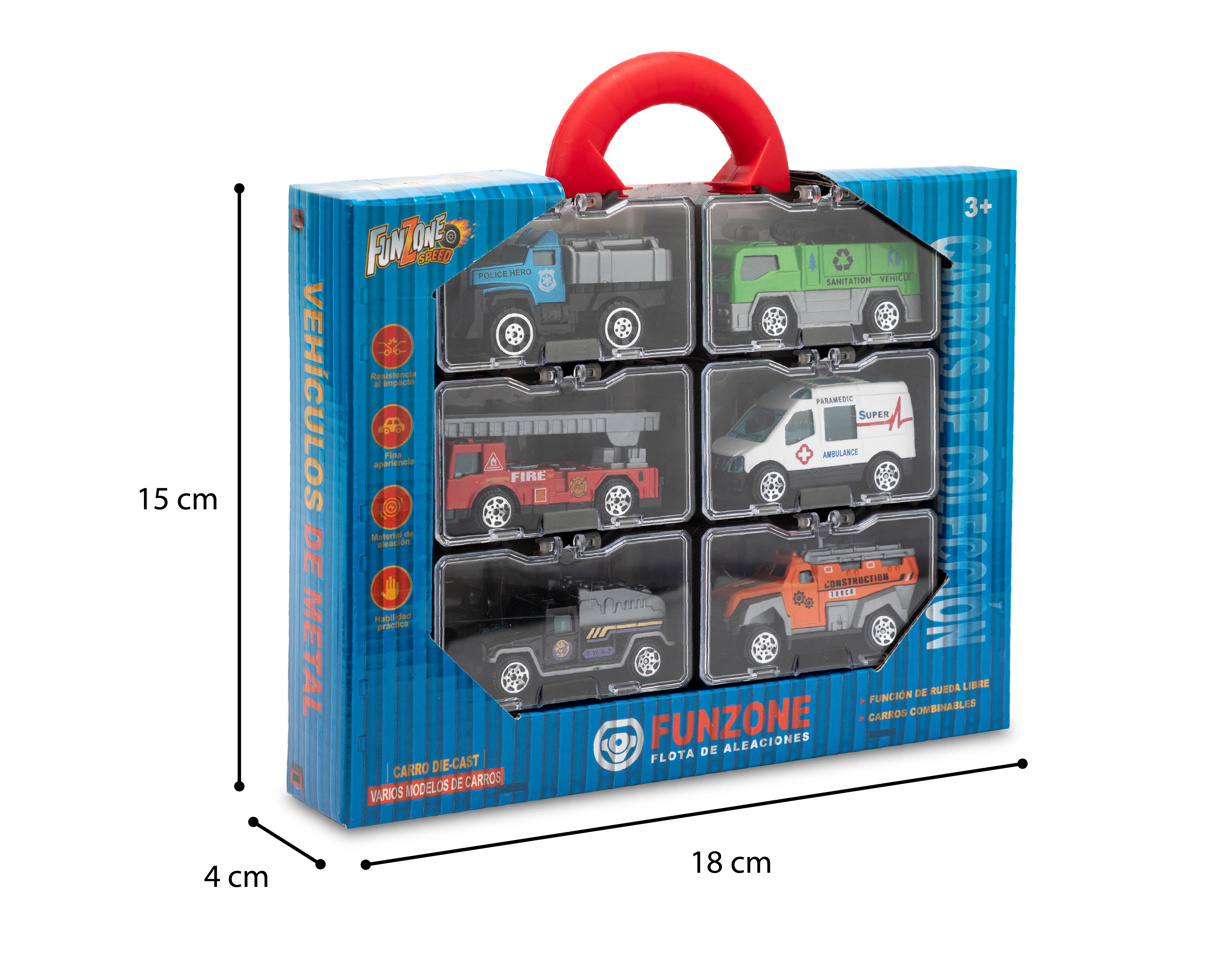 Foto 5 | Carros Funzone Speed 6 Piezas