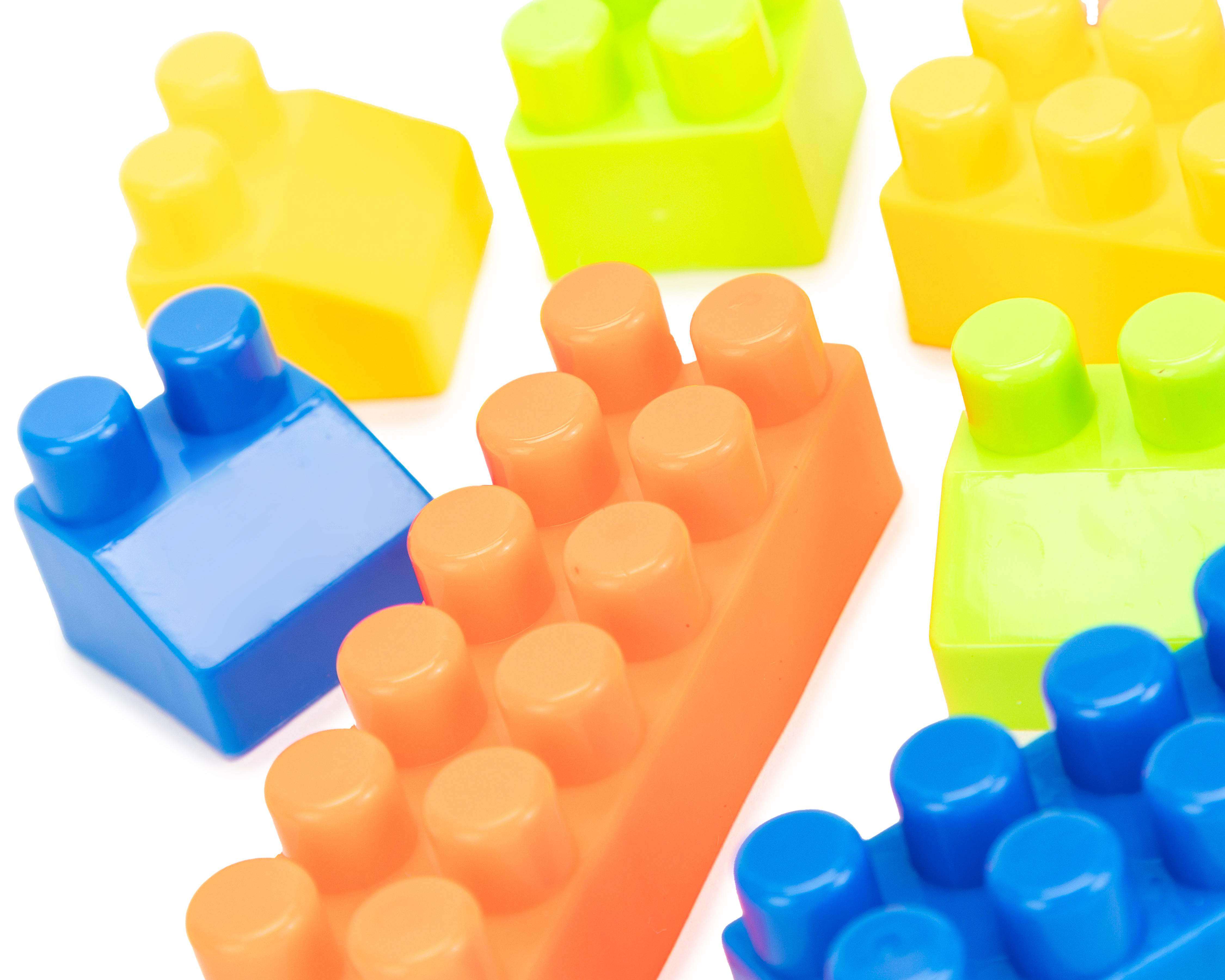 Foto 4 pulgar | Silla con Bloques de Construcción Baby Colors 170 Piezas