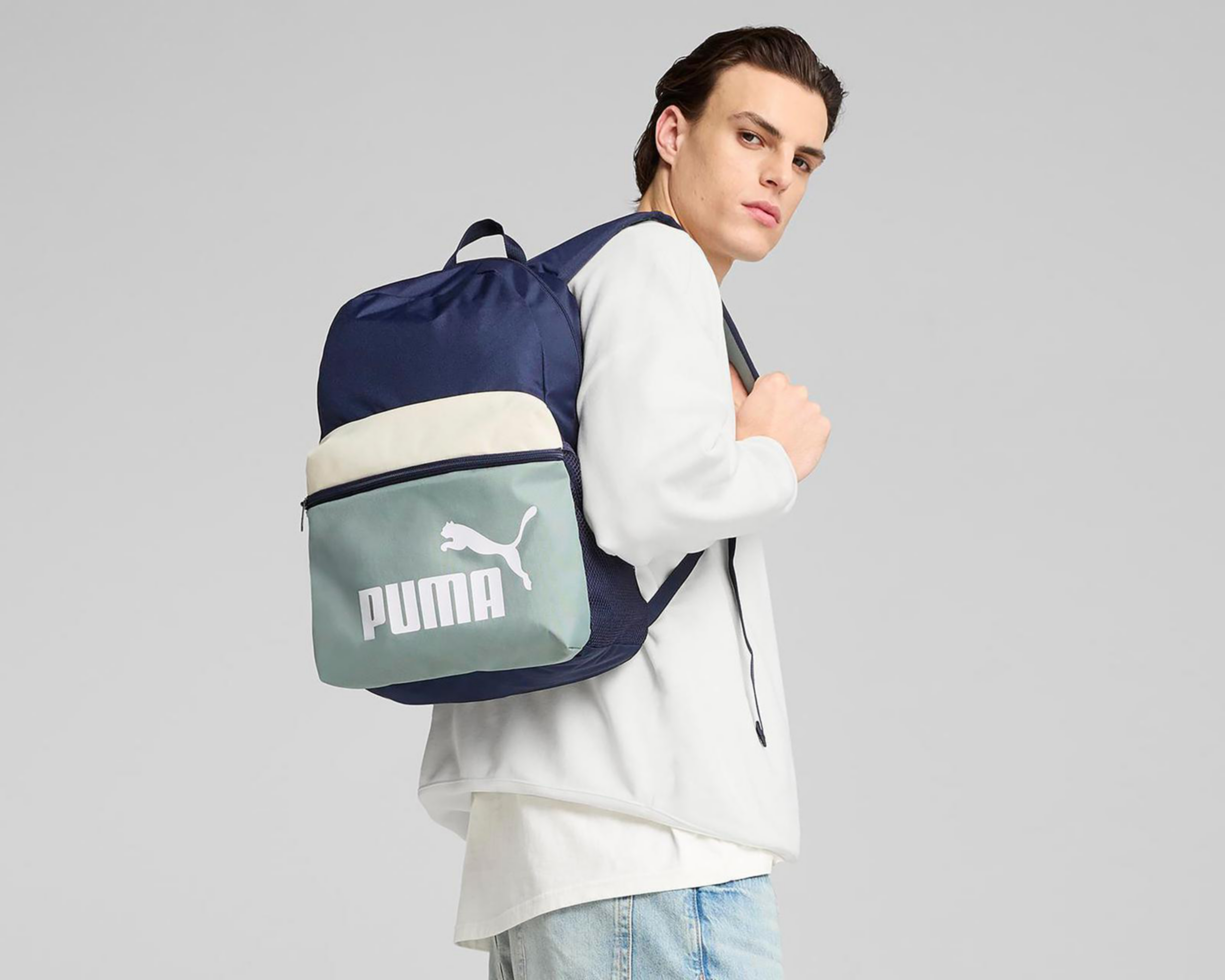 Foto 6 pulgar | Mochila Puma Phase Azul
