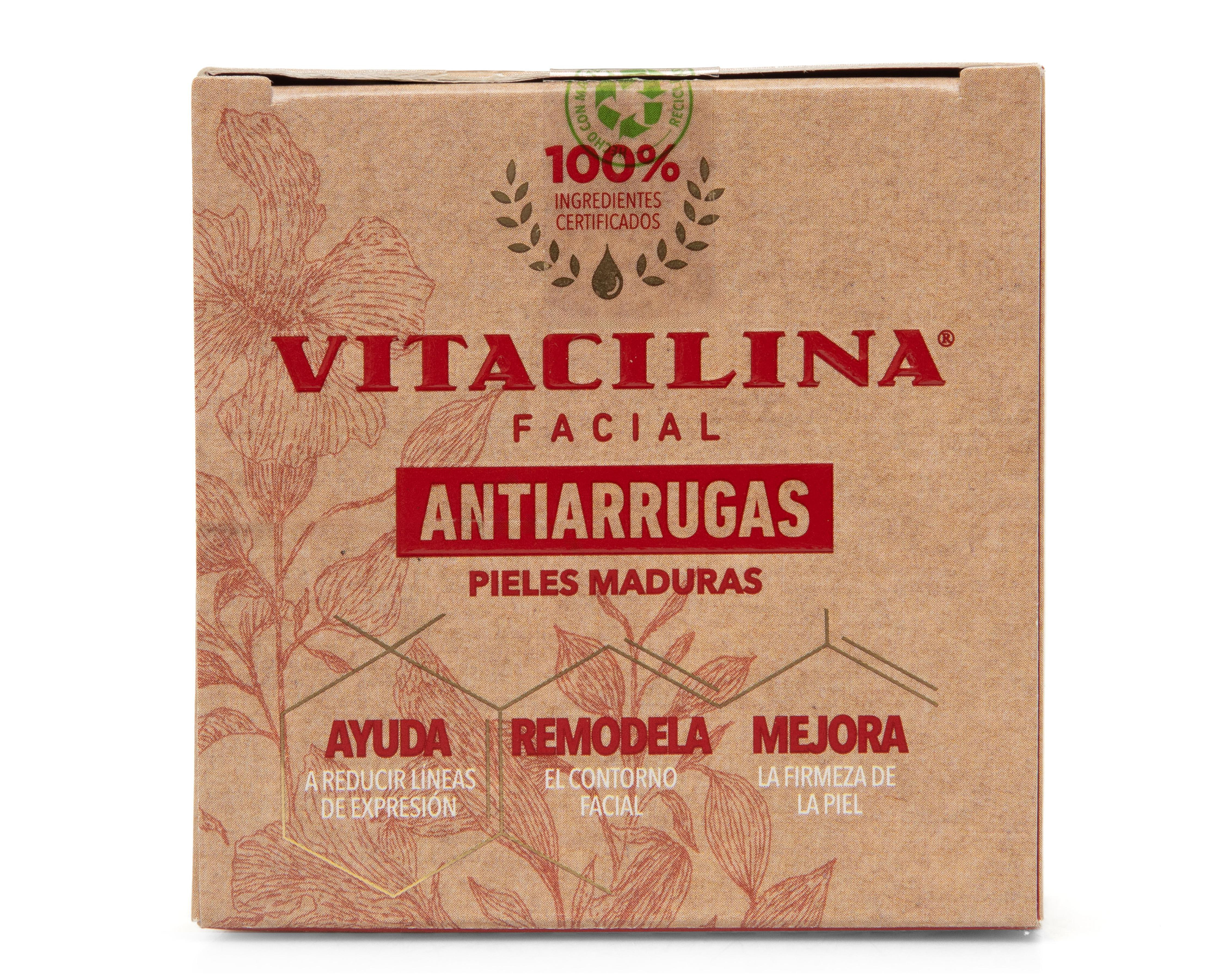 Foto 4 pulgar | Crema Facial Antiarrugas Vitacilina 100 g