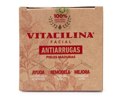 Foto 3 | Crema Facial Antiarrugas Vitacilina 100 g