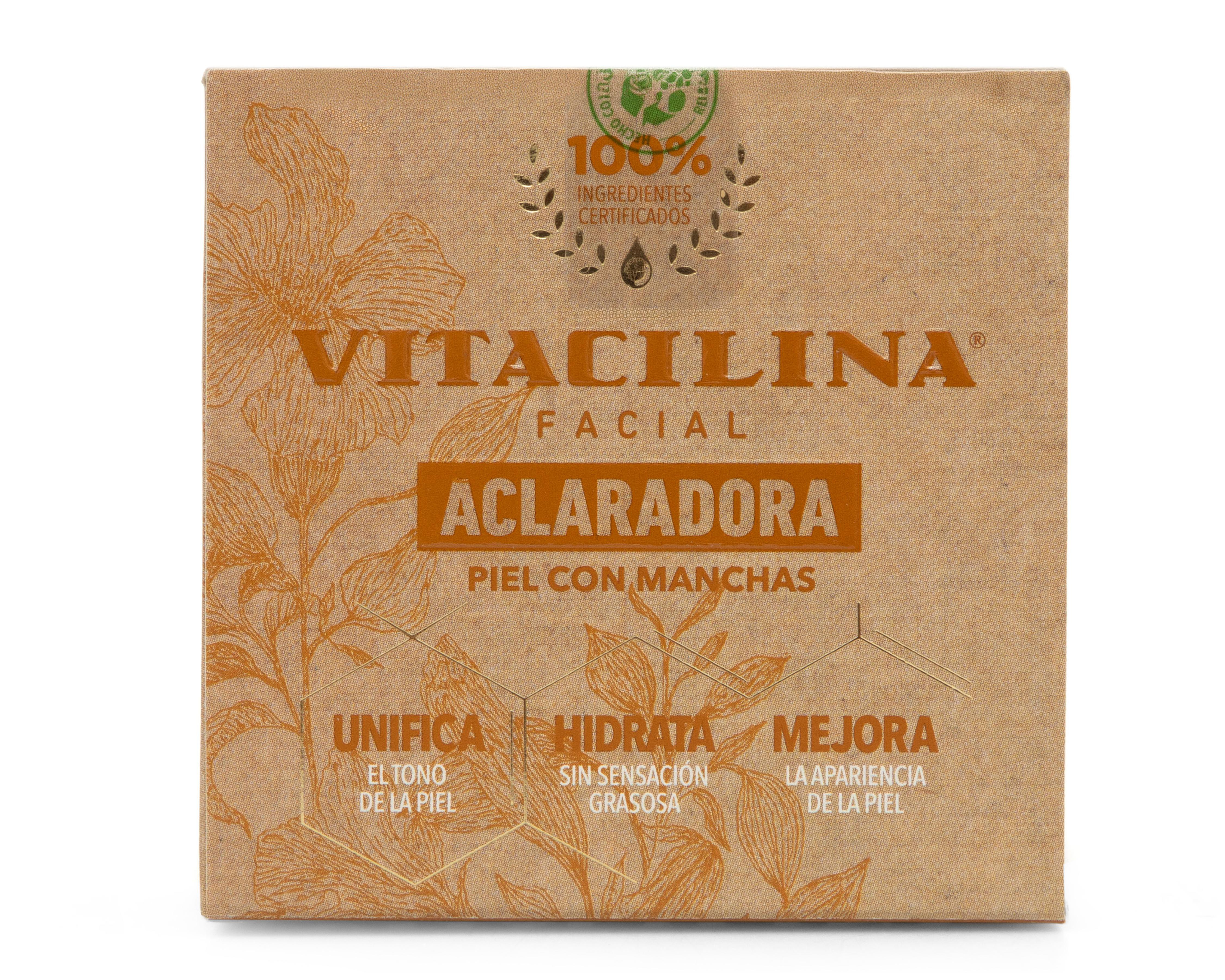 Foto 4 pulgar | Crema Facial Aclaradora Vitacilina 100 g