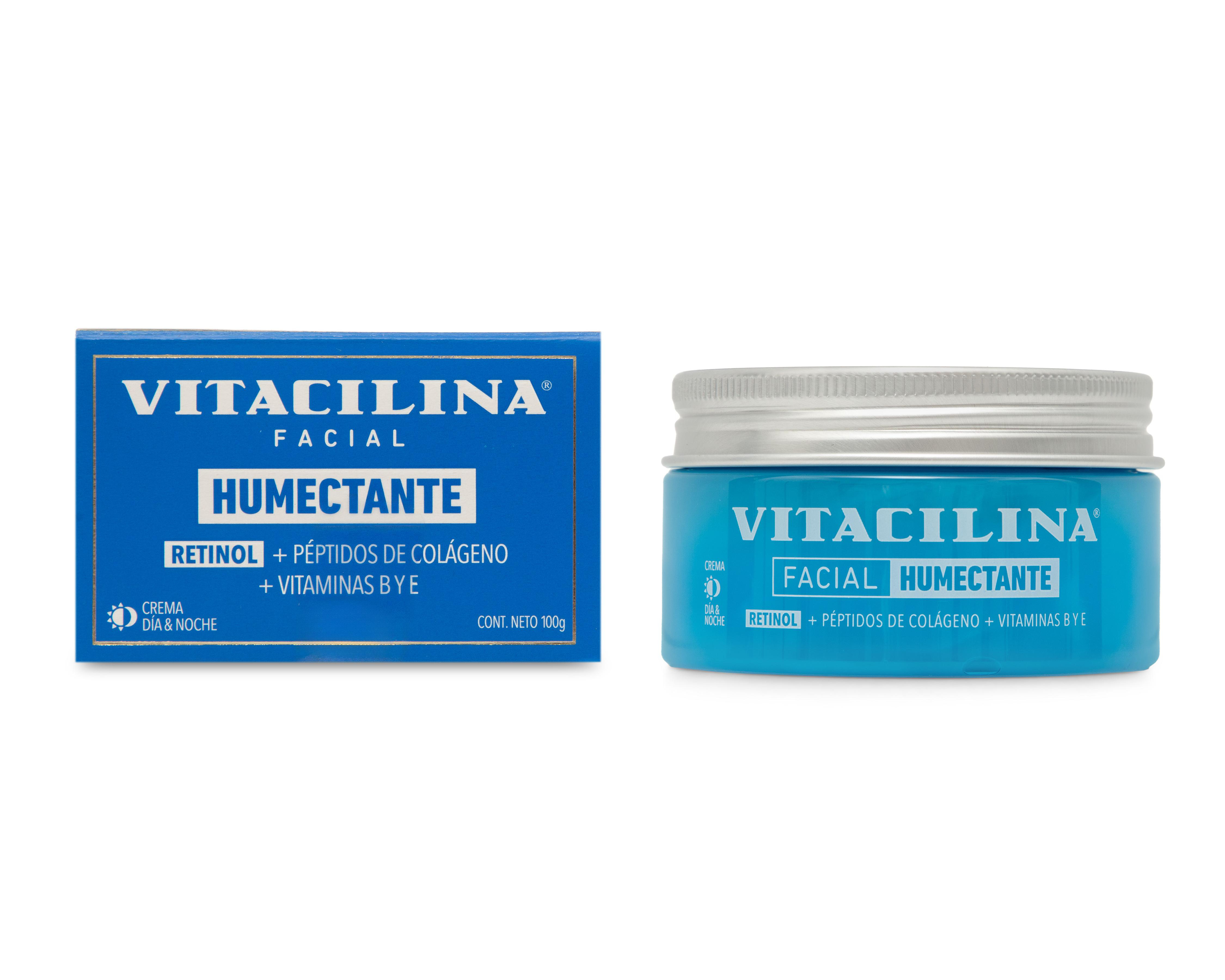Foto 2 pulgar | Crema Facial Humectante Vitacilina Todo tipo de Piel 100 g