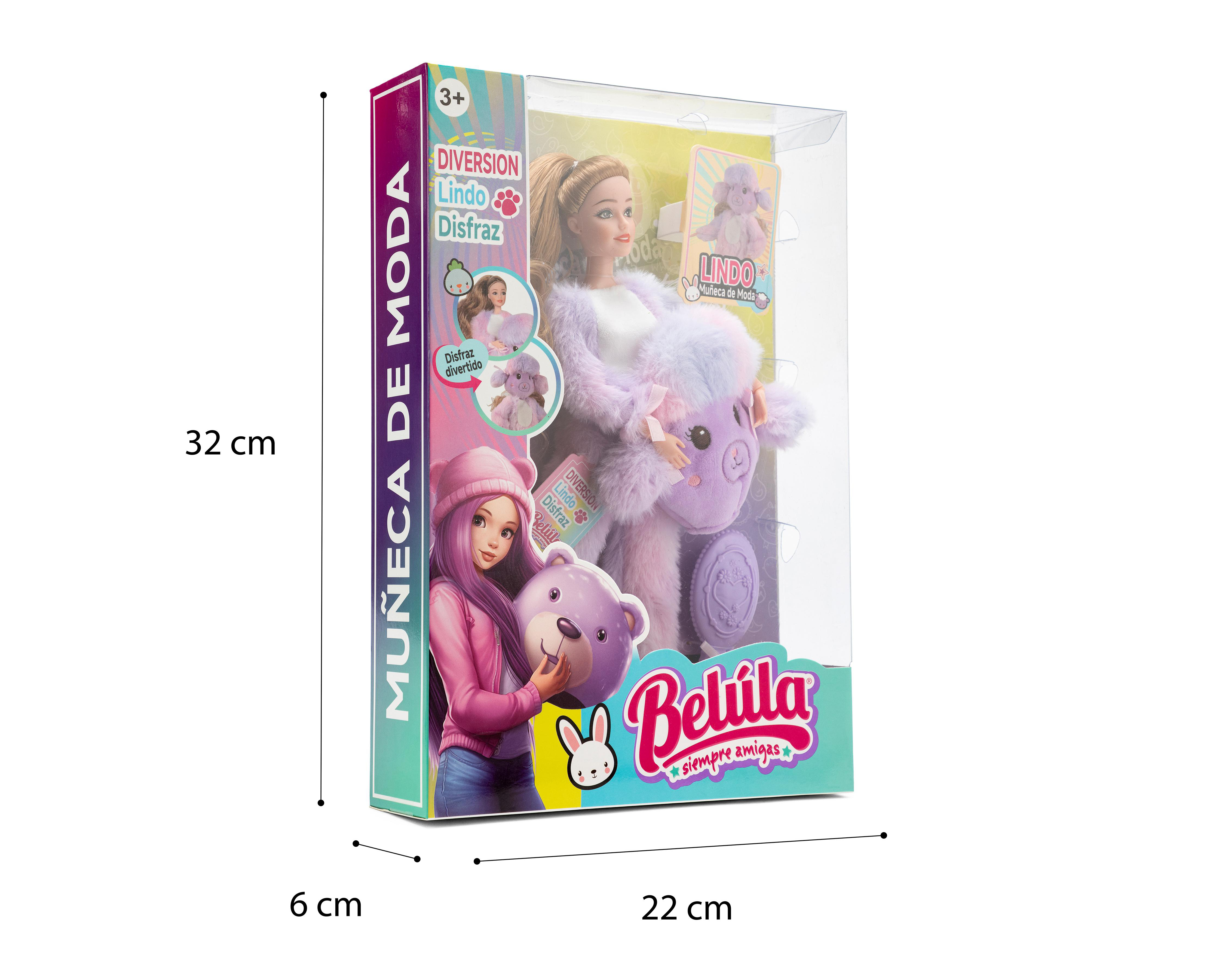 Foto 7 pulgar | Muñeca Belúla con Accesorio