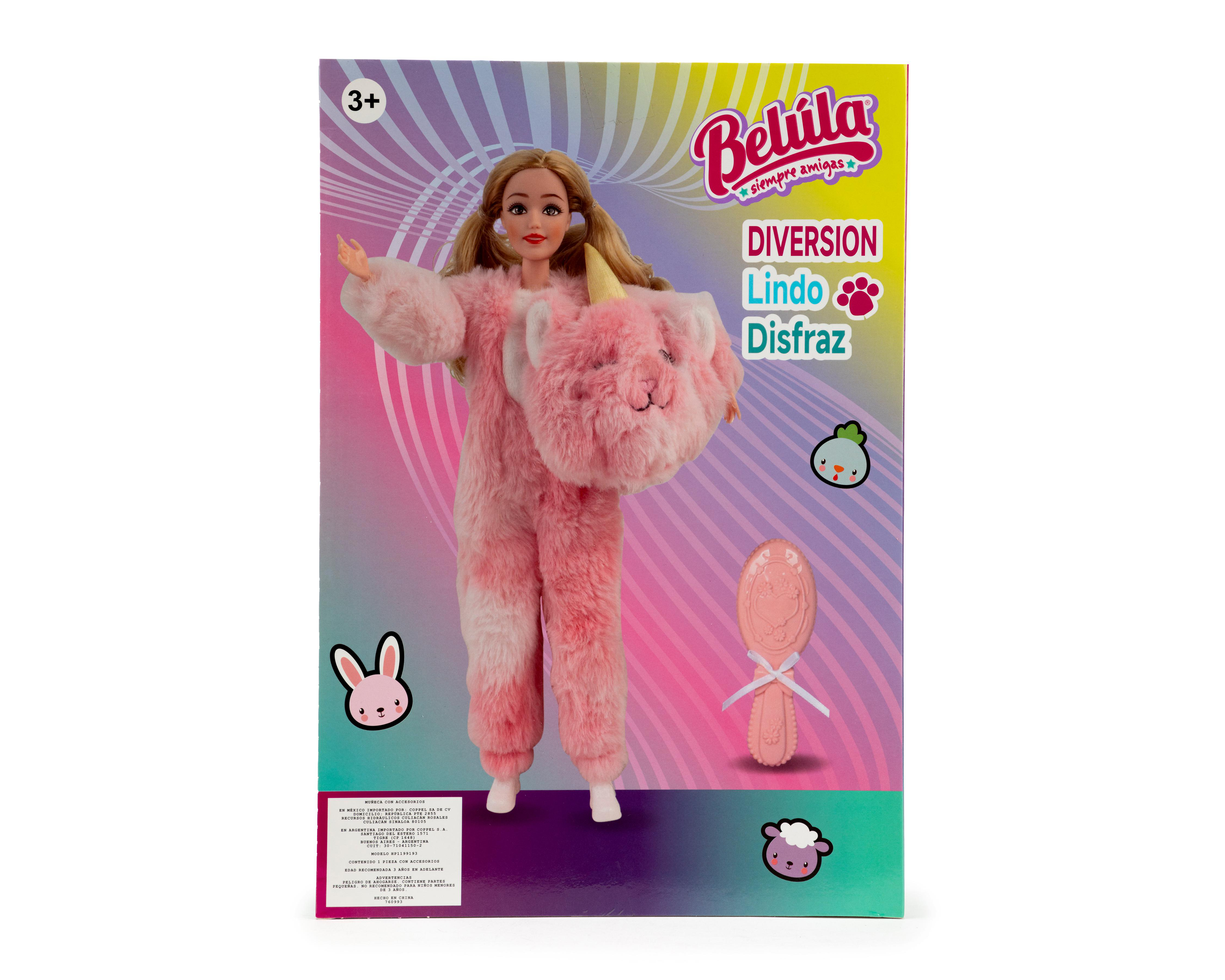 Foto 6 pulgar | Muñeca Belúla con Accesorio