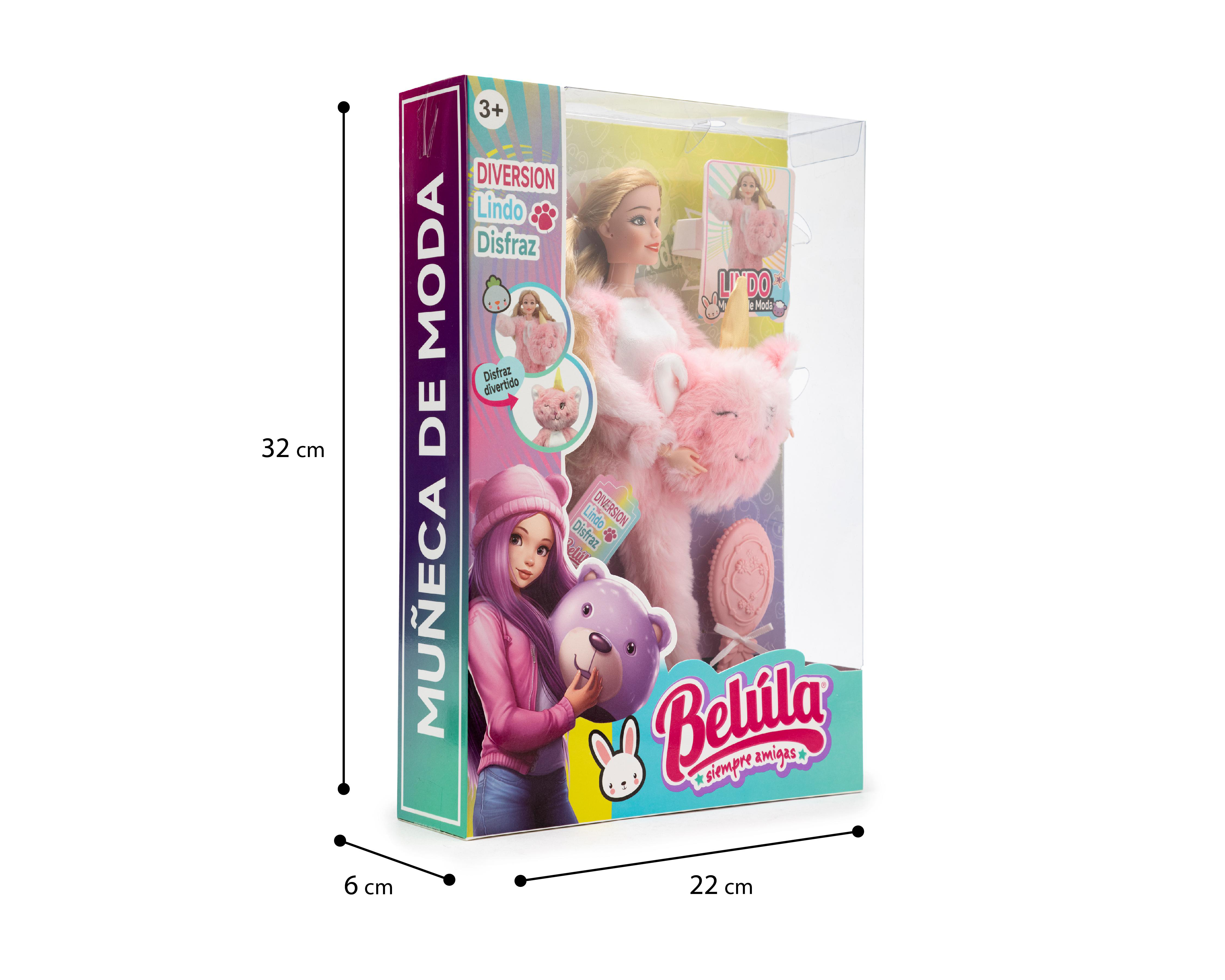 Foto 7 pulgar | Muñeca Belúla con Accesorio