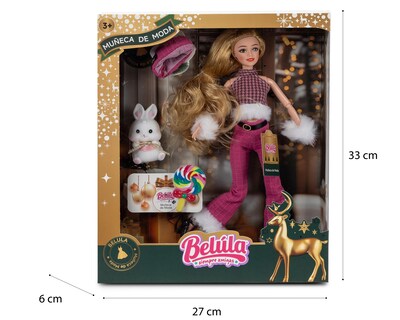 Foto 5 | Muñeca Belúla con Accesorios