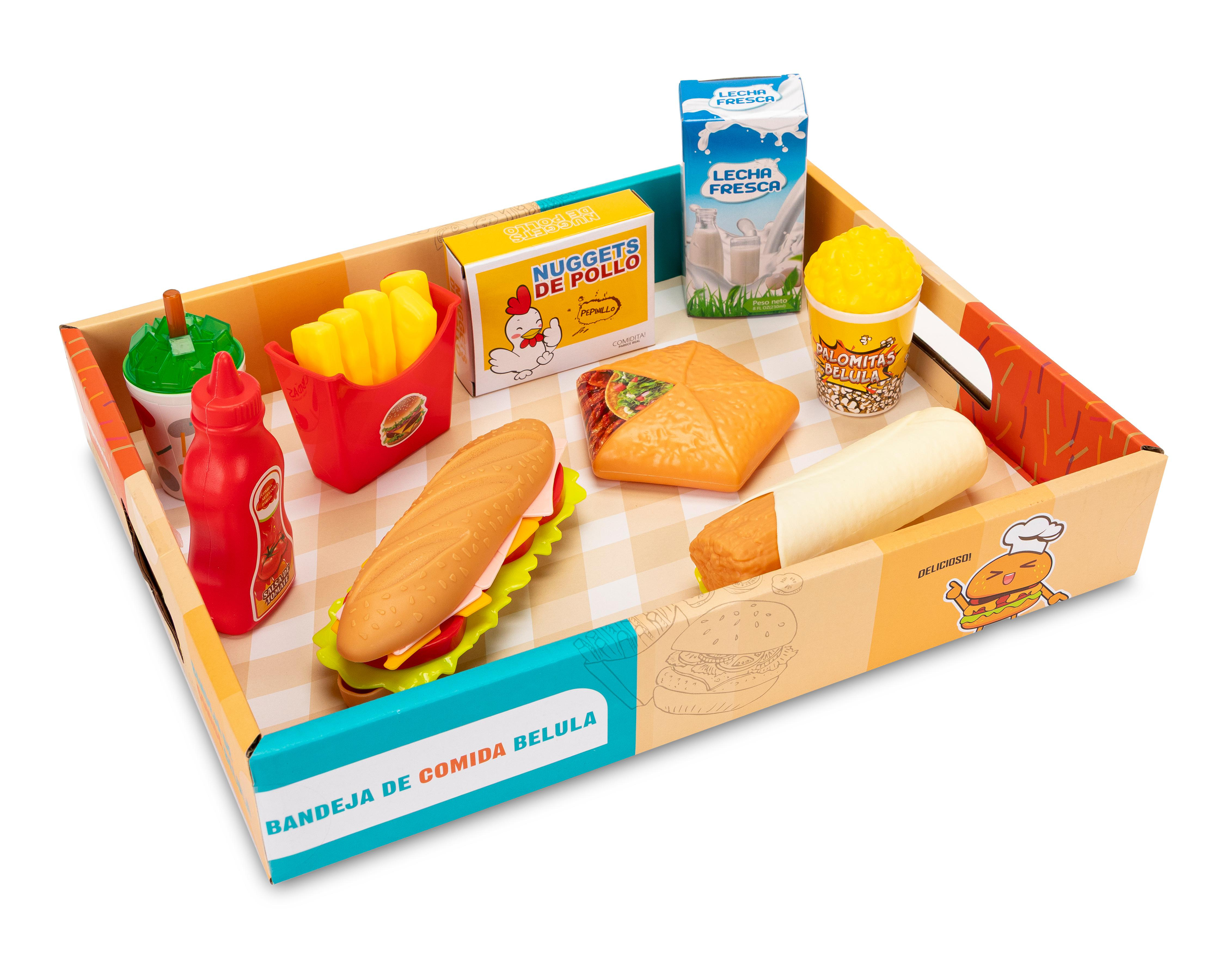 Foto 3 pulgar | Juego de Comida Belúla 9 Piezas