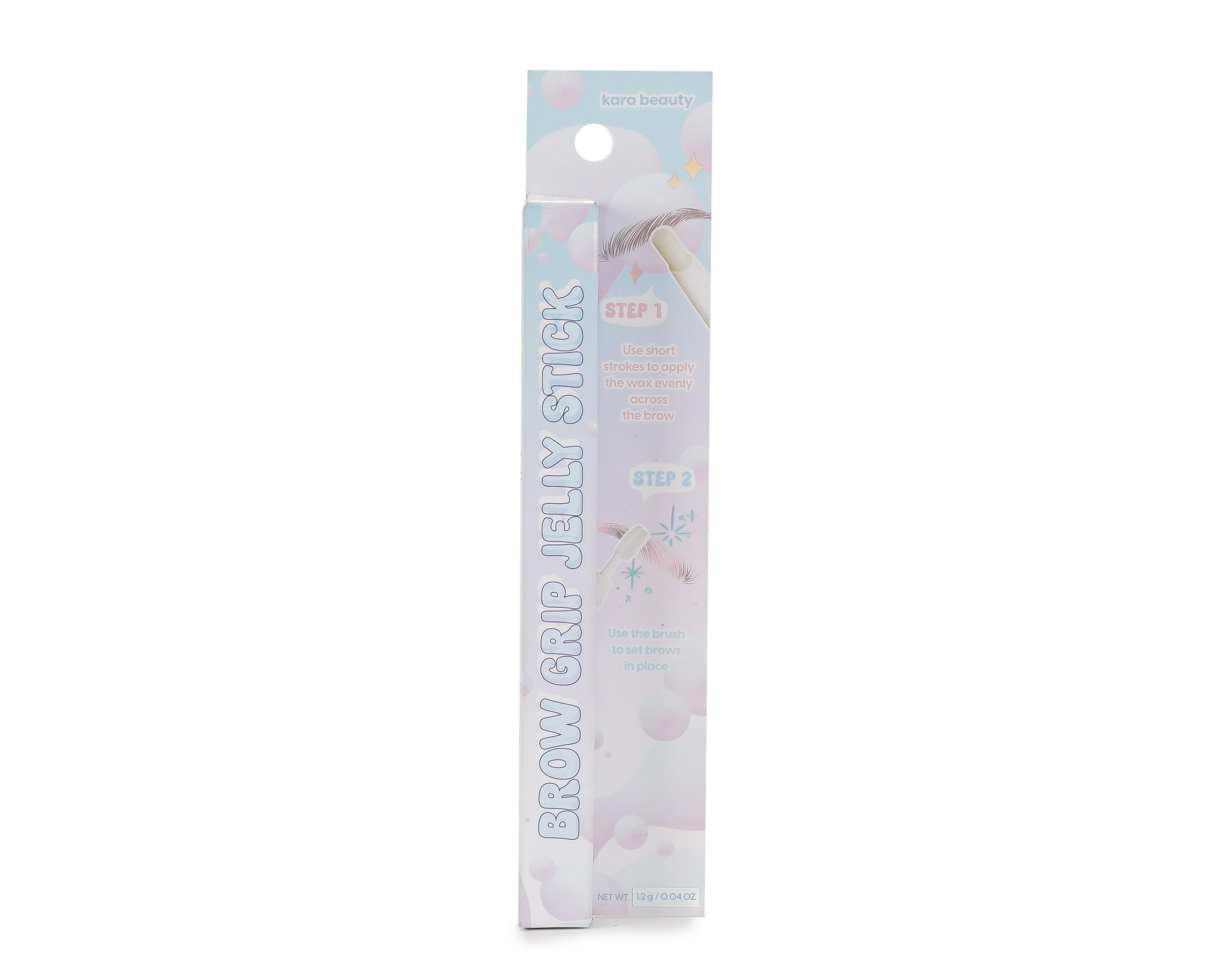 Foto 2 pulgar | Fijador de Cejas Kara Beauty Brow Grip Jelly Stick Café 1.2 g