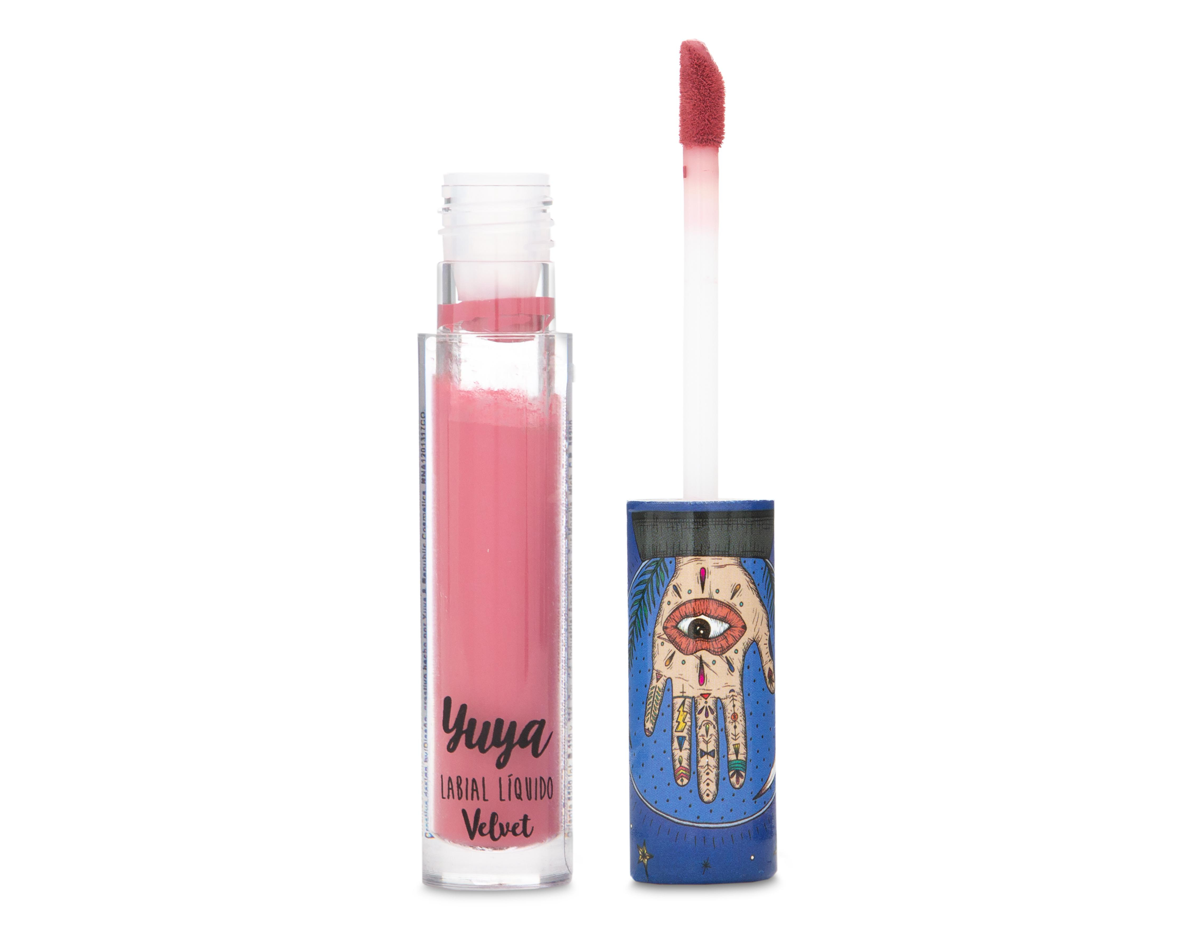Foto 3 pulgar | Labial Líquido Yuya Velvet Traviesa Palo de Rosa 3 gr