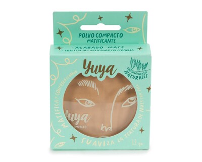 Foto 1 | Polvo Compacto Matificante Yuya PC02 12 gr