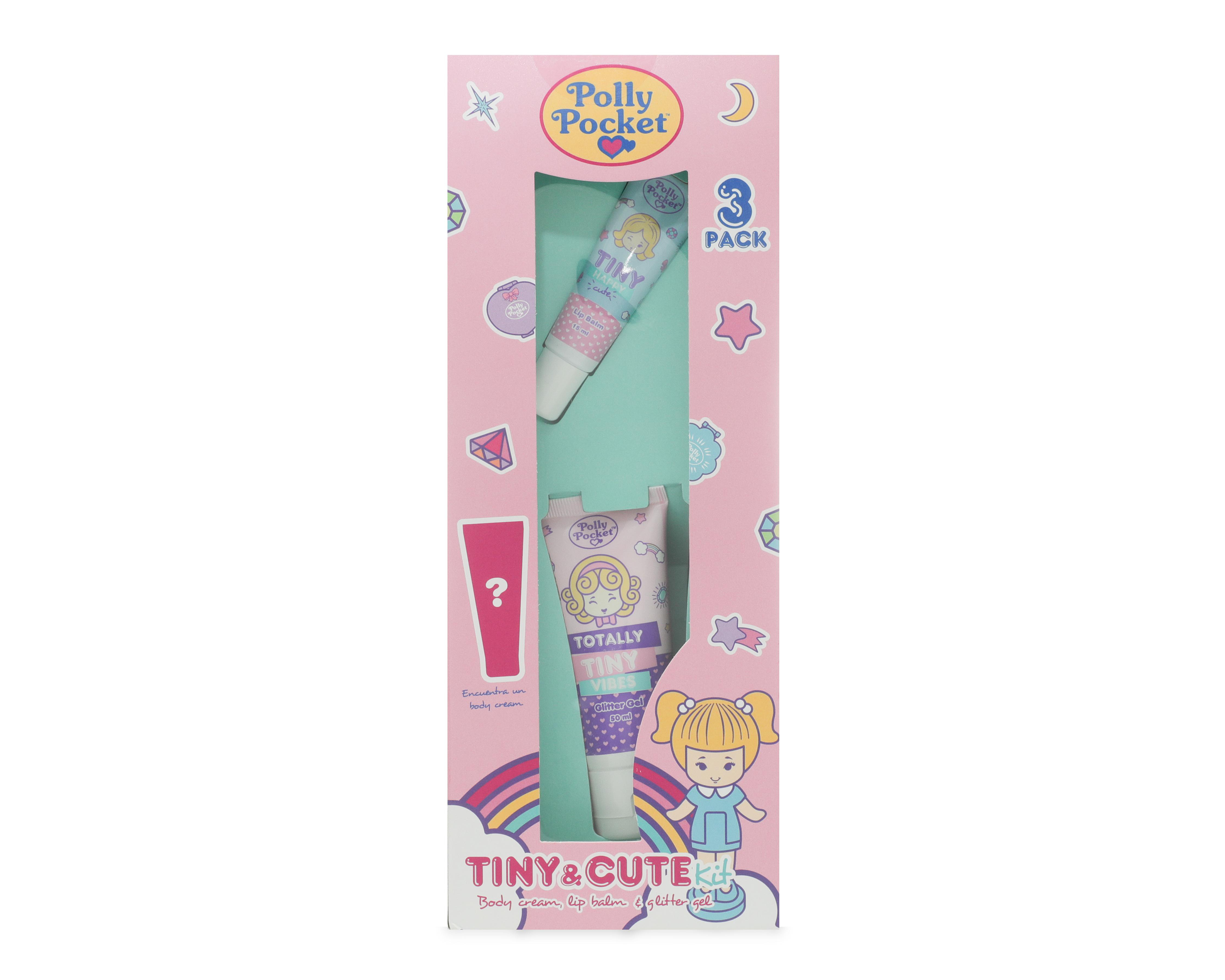 Foto 7 pulgar | Set de Belleza Polly Pocket Tiny & Cute 3 Piezas