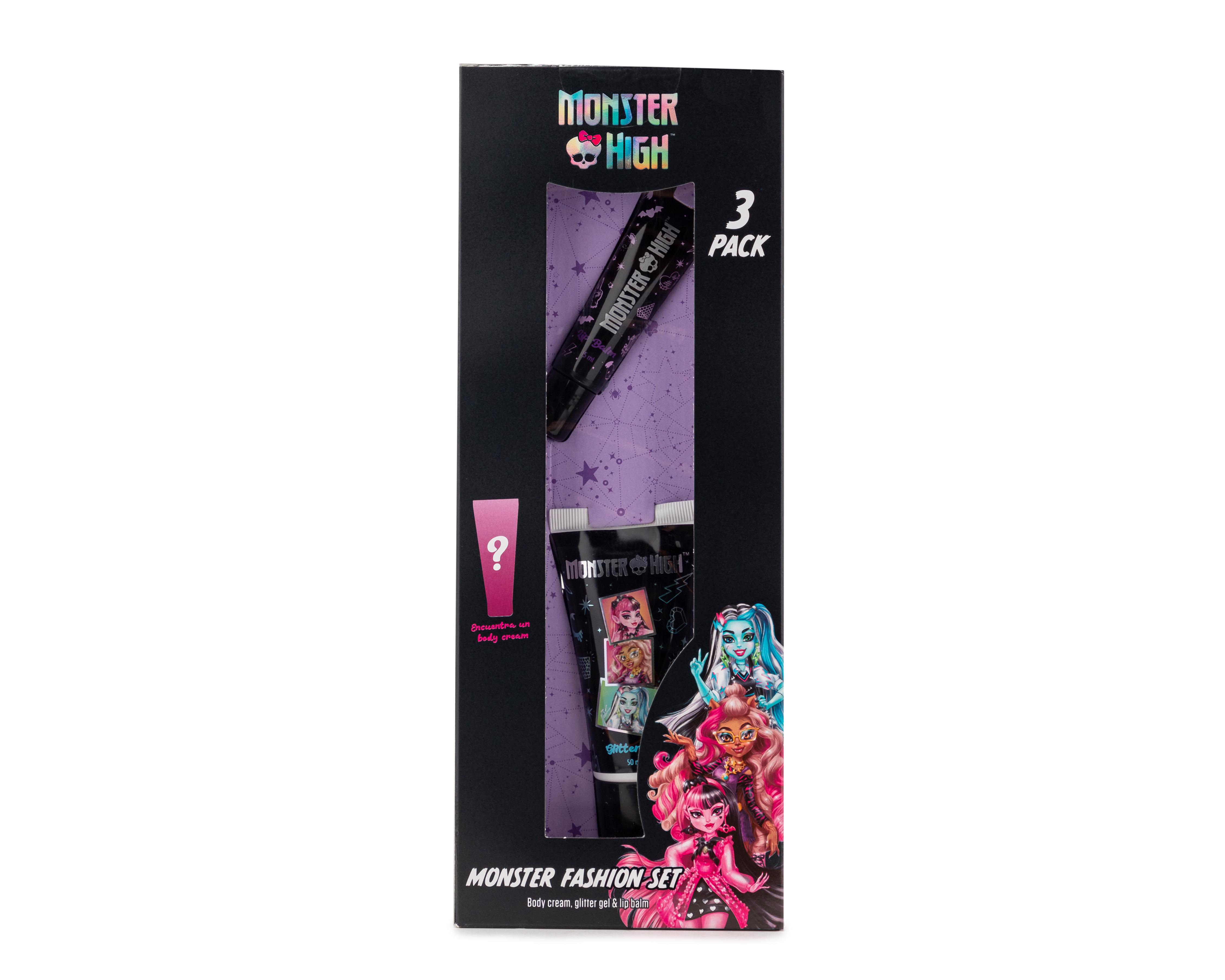 Set de Belleza Monster High 3 Piezas