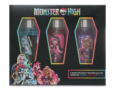 Foto 4 | Loción para Niña Monster High 3 Piezas