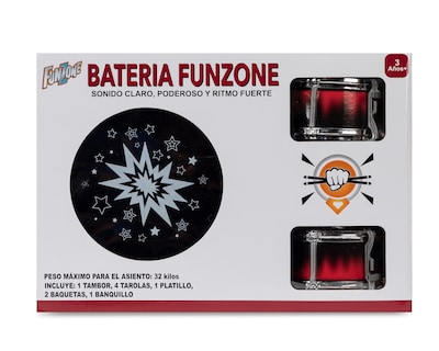 Foto 4 | Batería Infantil Funzone con Accesorios