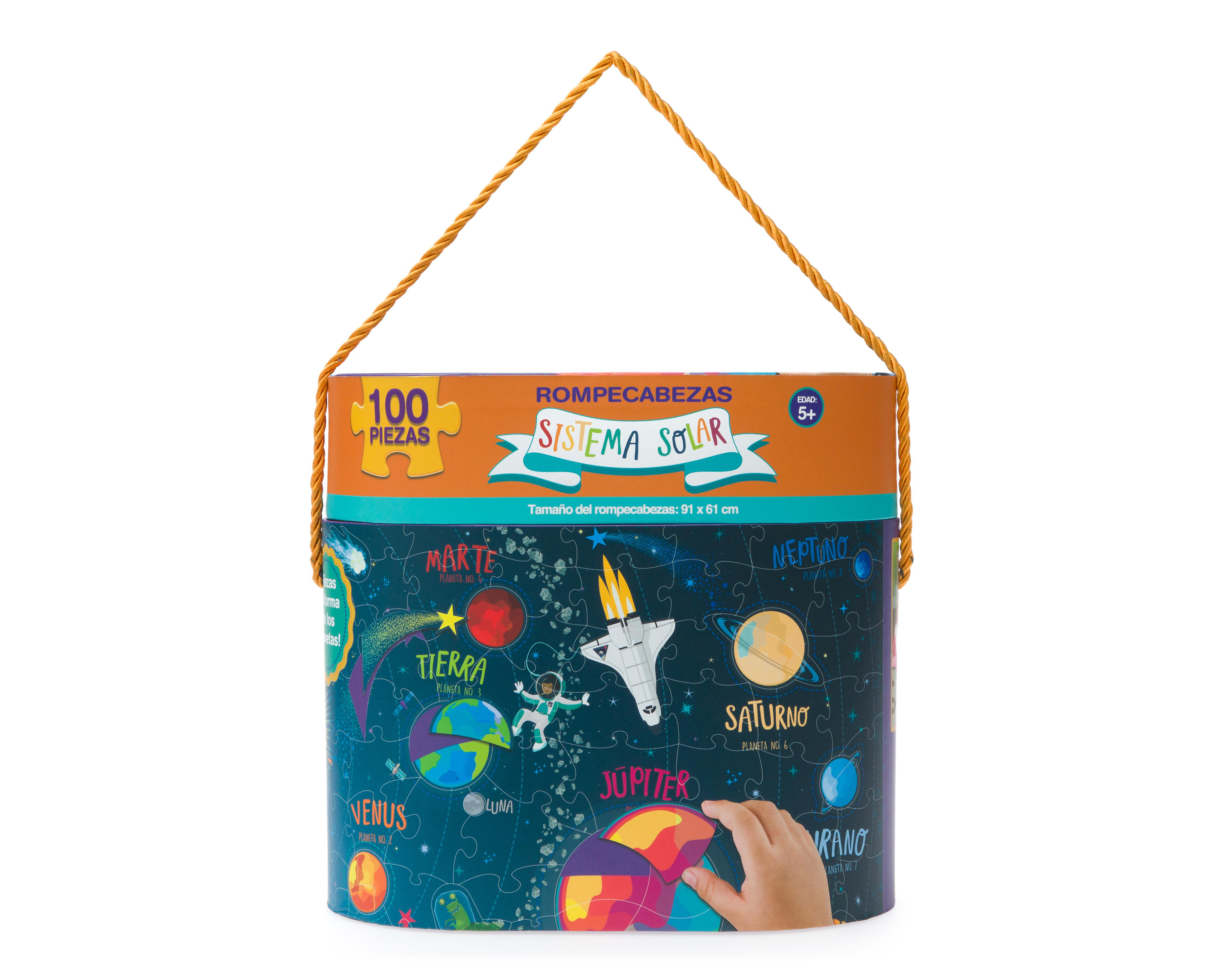 Rompecabezas Sistema Solar Novelty 100 Piezas
