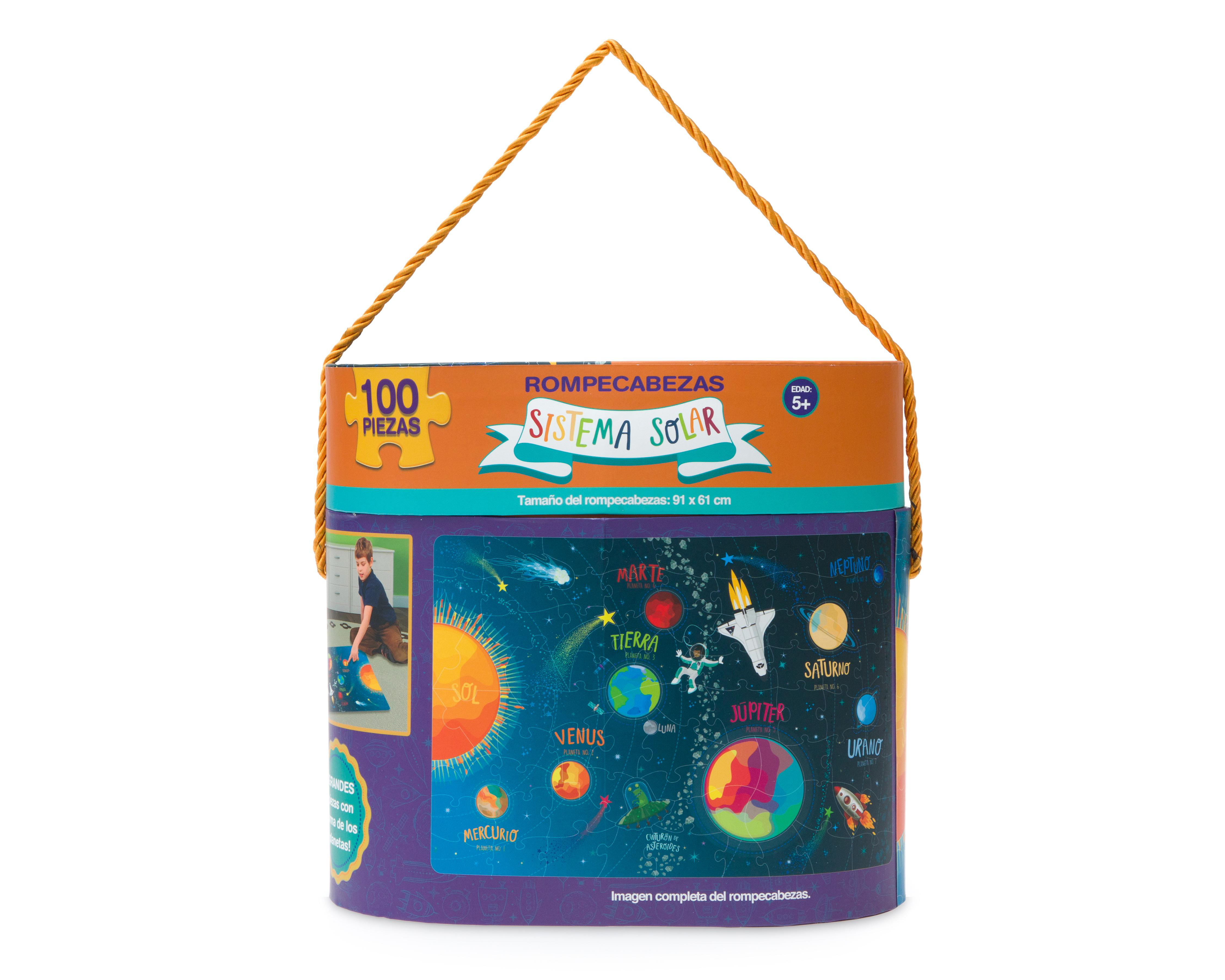 Foto 2 | Rompecabezas Sistema Solar Novelty 100 Piezas