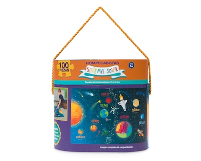 Foto 2 | Rompecabezas Sistema Solar Novelty 100 Piezas