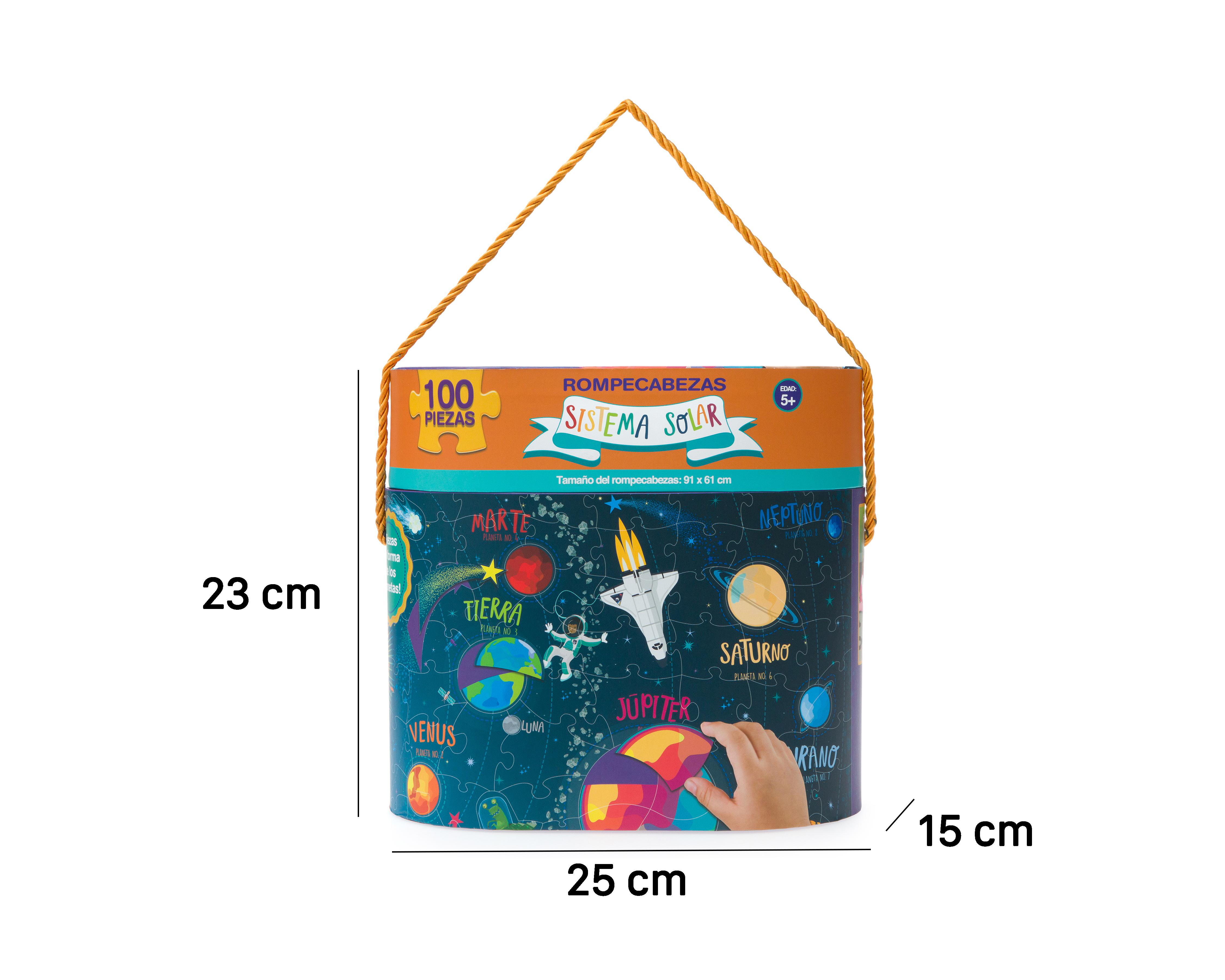 Foto 5 pulgar | Rompecabezas Sistema Solar Novelty 100 Piezas