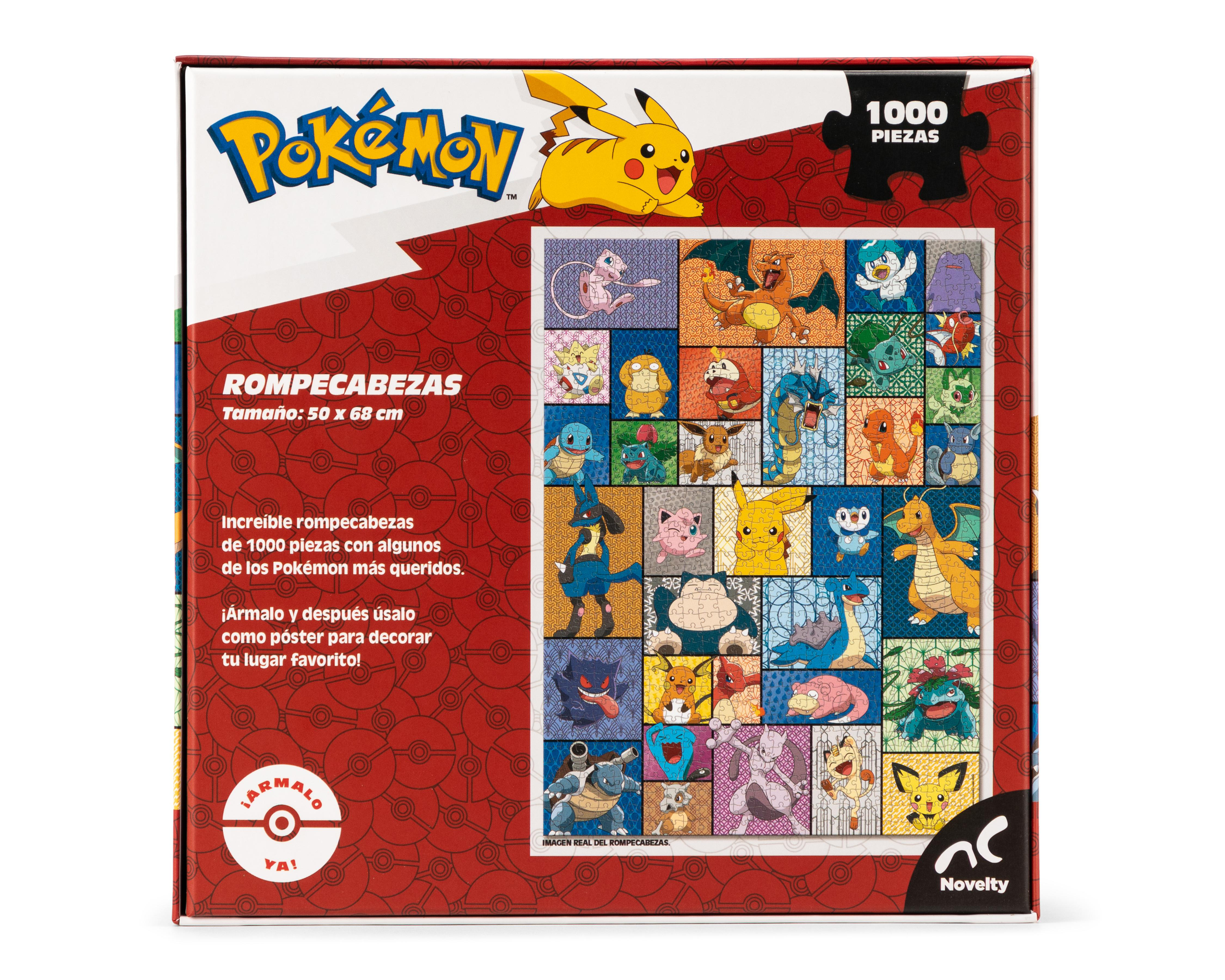 Foto 4 pulgar | Rompecabezas Pokémon Novelty 1000 Piezas