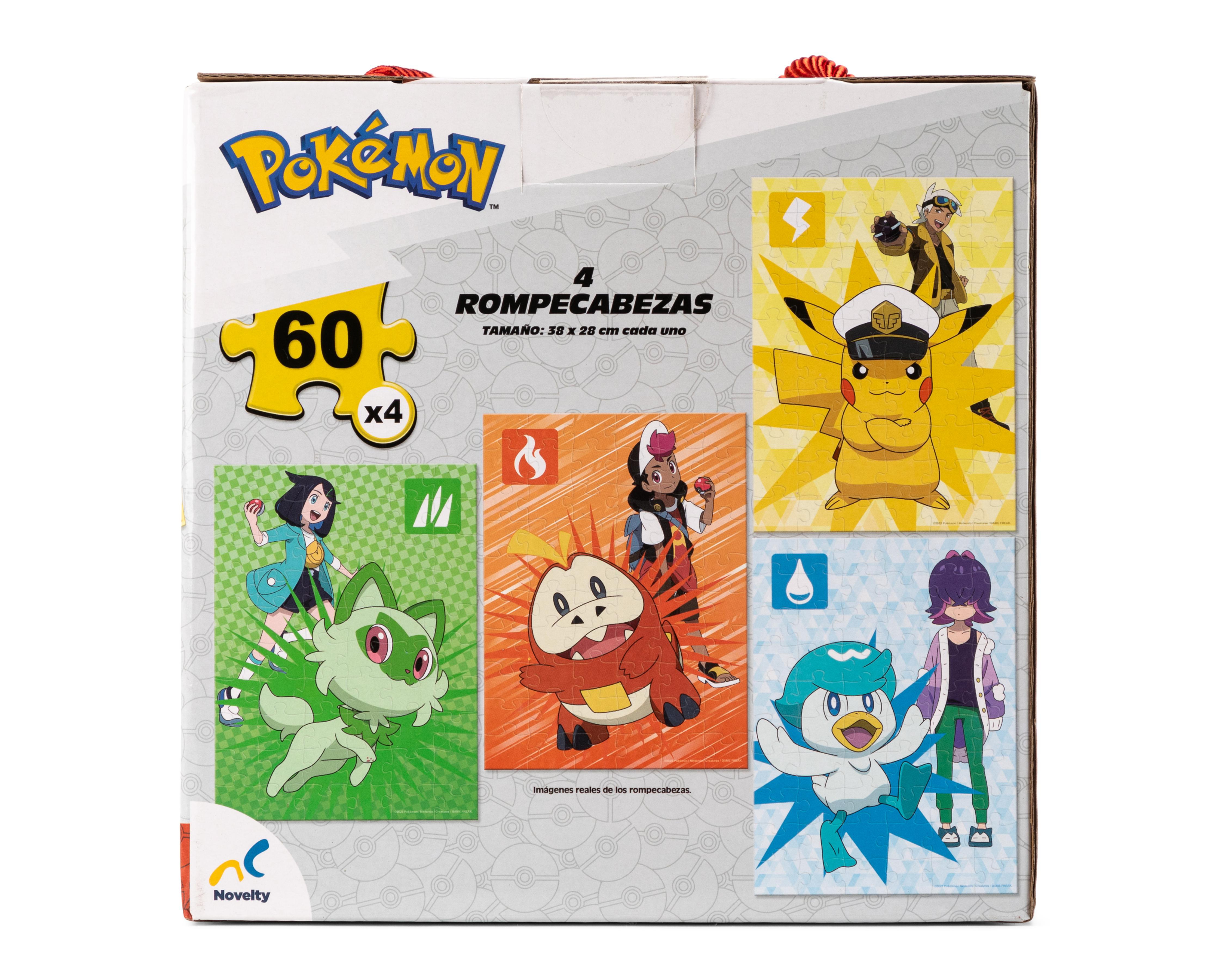 Foto 3 pulgar | Rompecabezas Horizontes Pokémon Novelty 240 piezas
