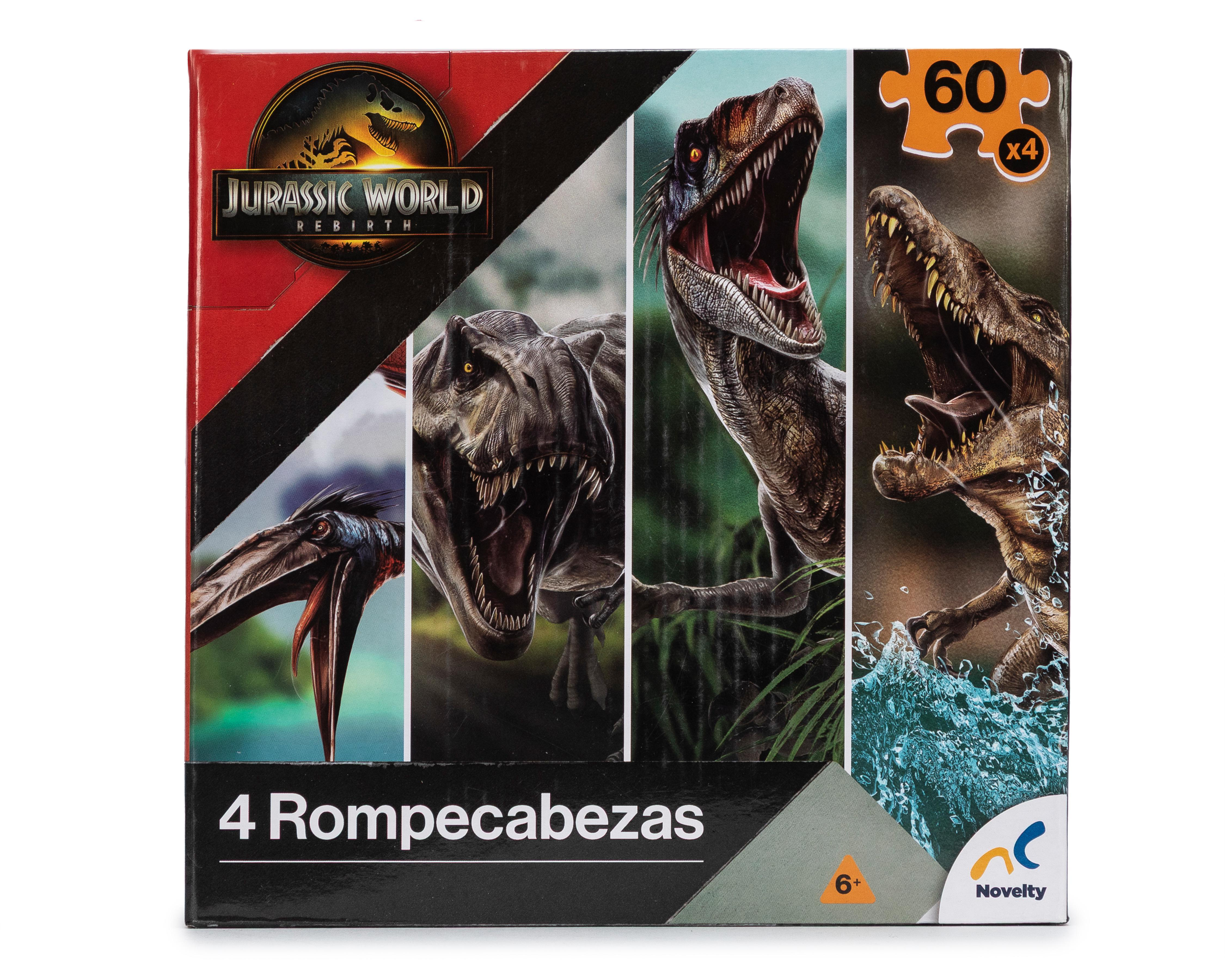 Rompecabezas Jurassic World 4 en 1 Novelty 240 Piezas