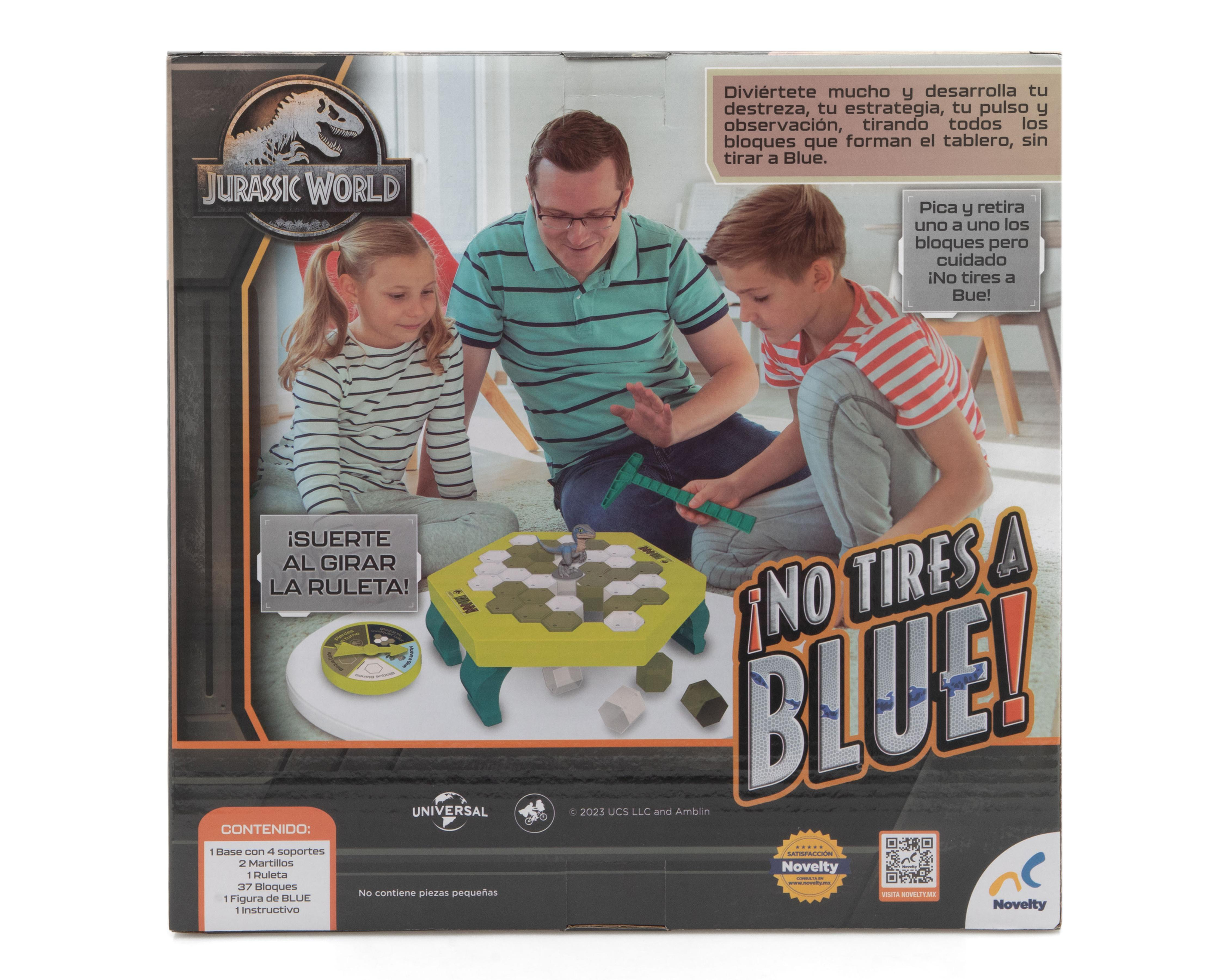 Foto 3 | Juego de Mesa ¡No Tires a Blue! Jurassic World Novelty