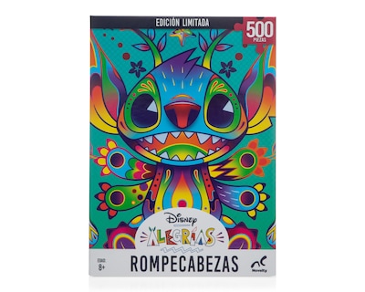 Foto 1 | Rompecabezas Disney Alegrías Stitch Novelty 500 Piezas