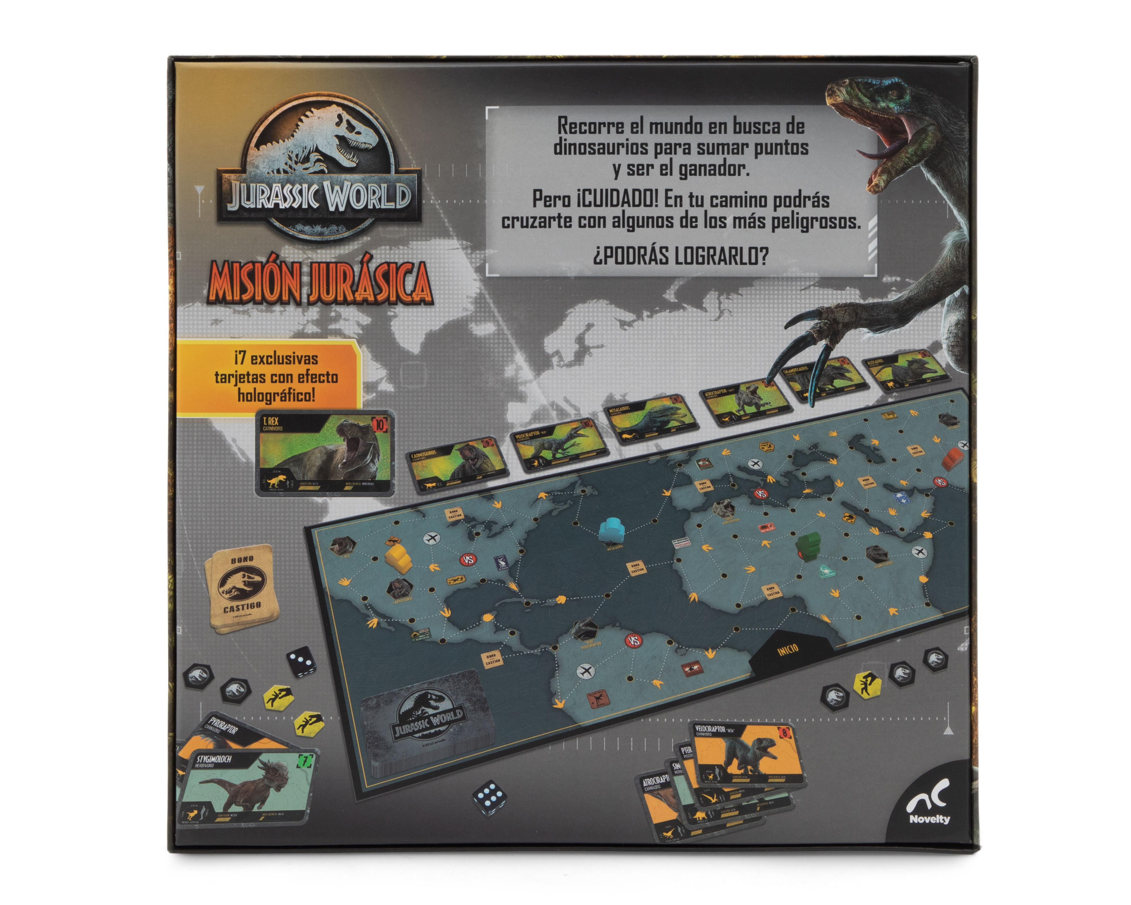 Foto 3 | Juego de Mesa Misión Jurásica Jurassic World