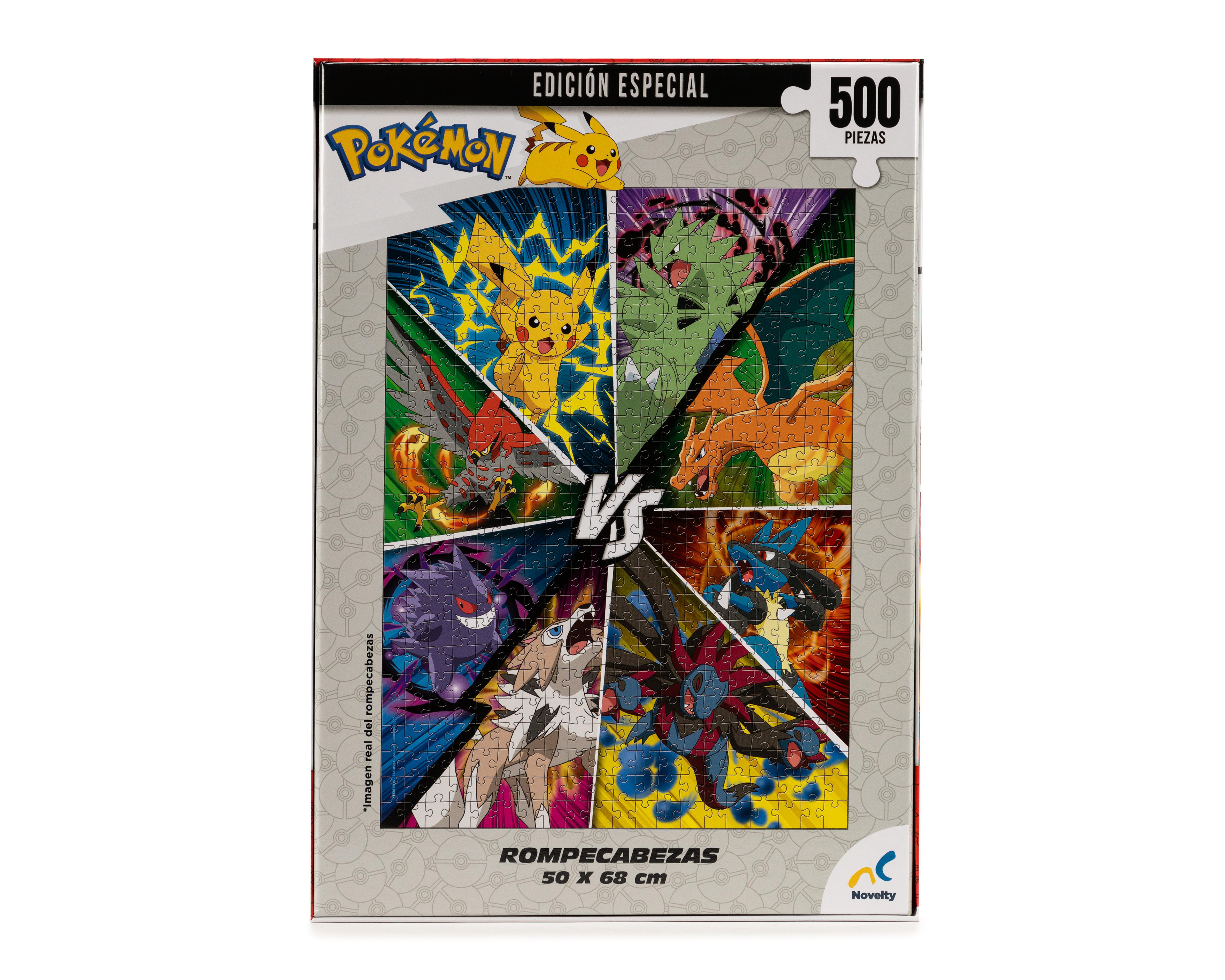 Foto 3 pulgar | Rompecabezas Pokémon Novelty 500 Piezas